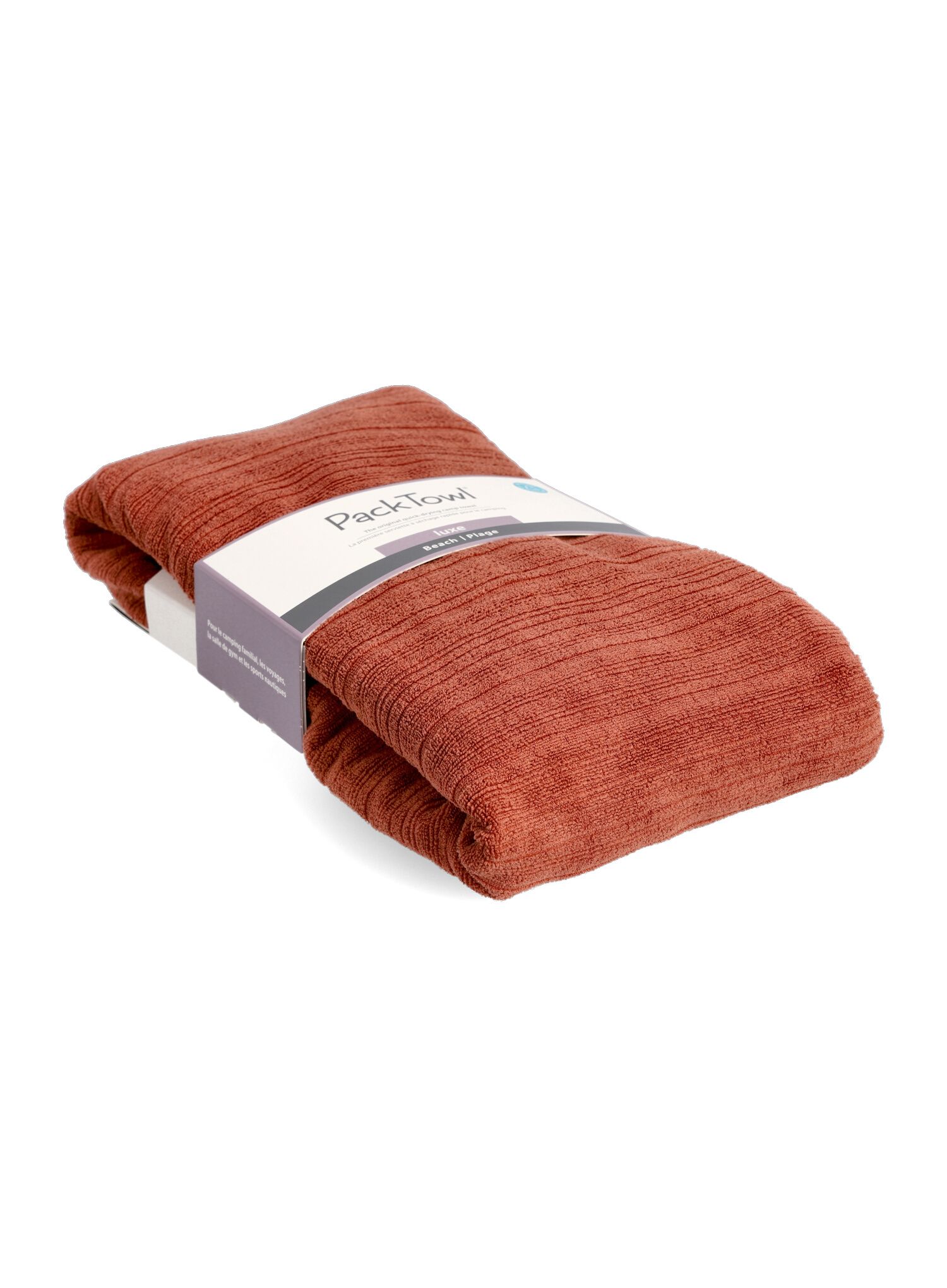 Rychleschnoucí ručník PackTowl Luxe Beach - terracotta
