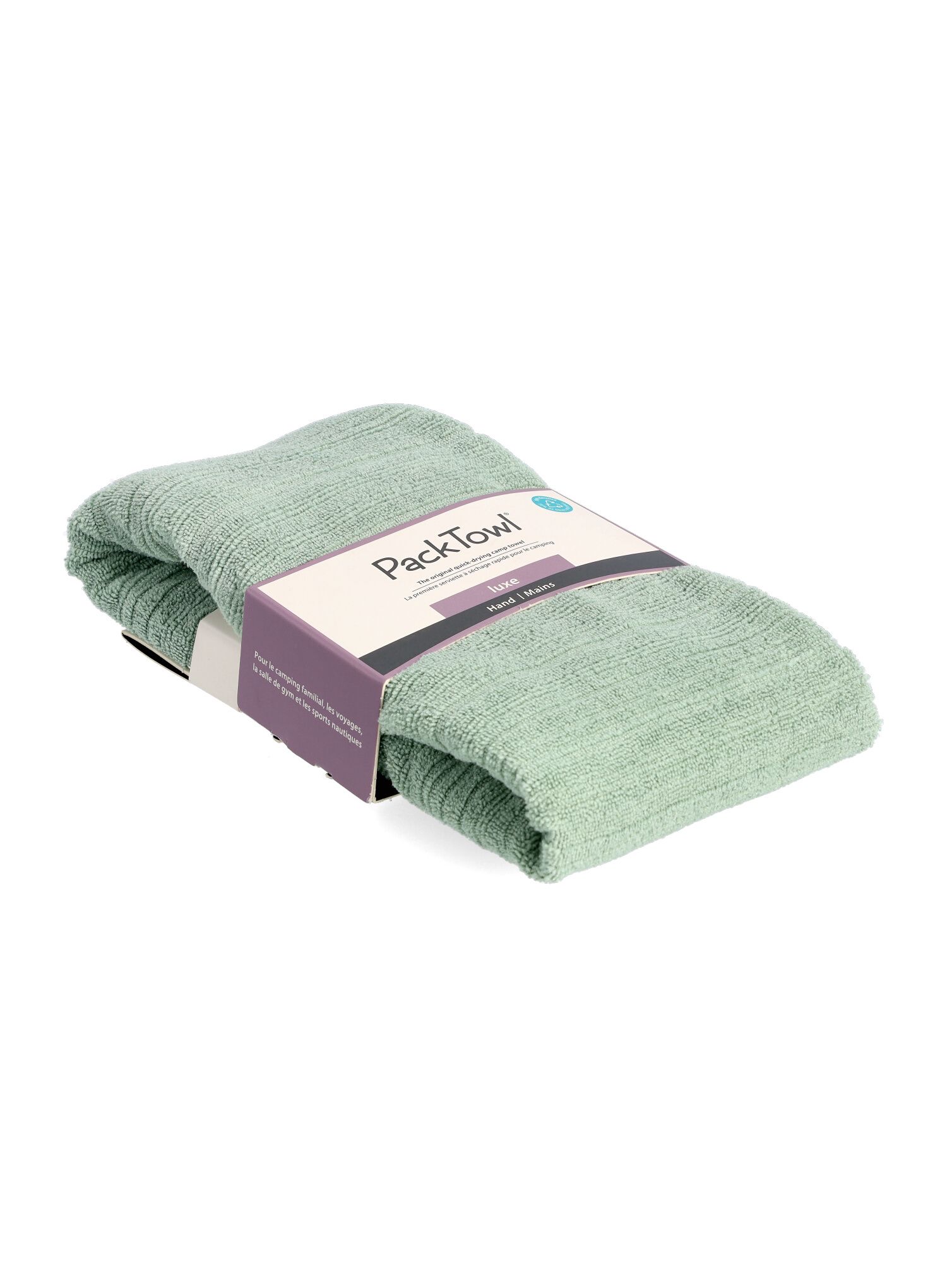 Rychleschnoucí ručník PackTowl Luxe Hand - sage