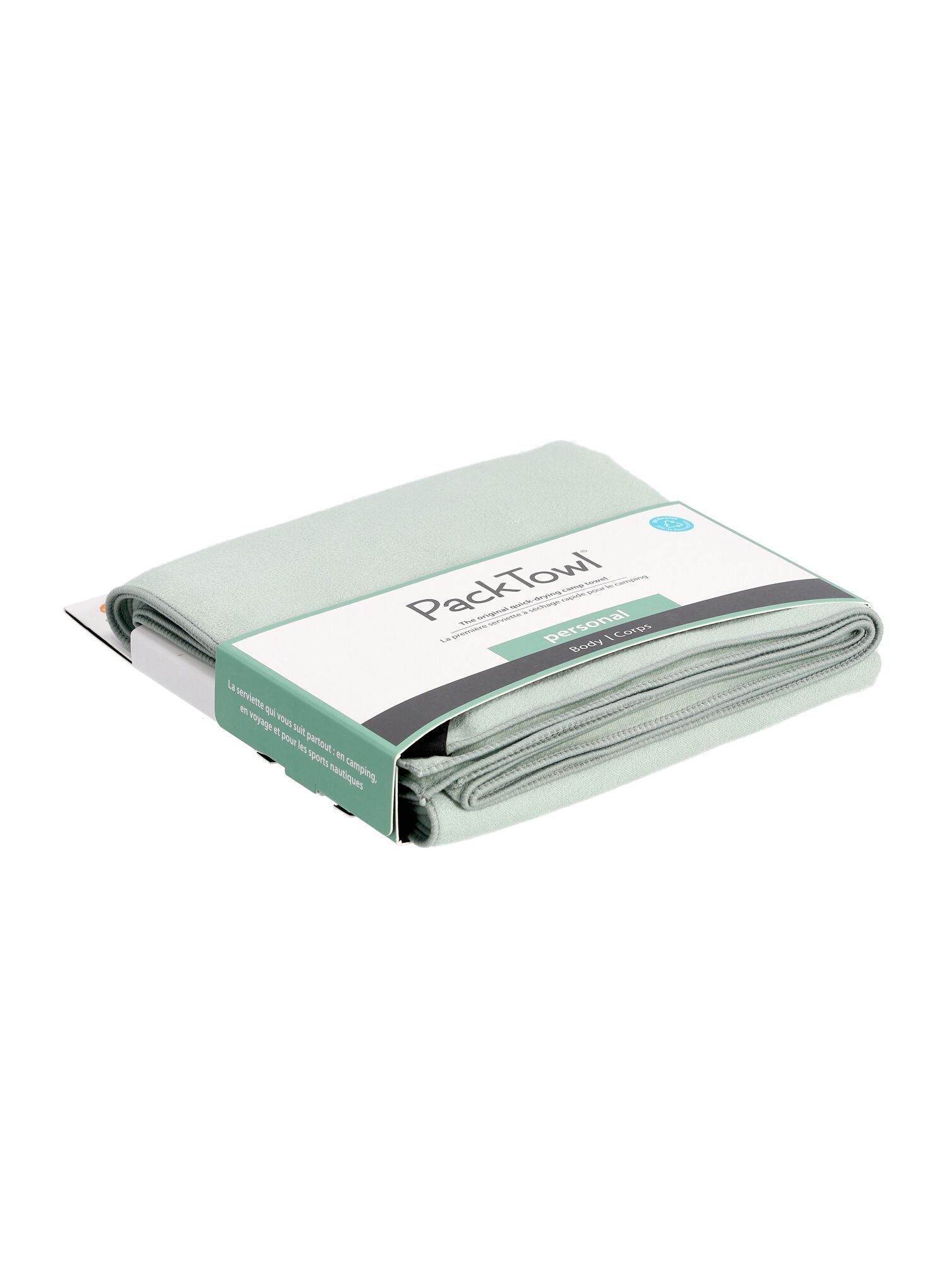 Rychleschnoucí ručník PackTowl Personal Body - sage