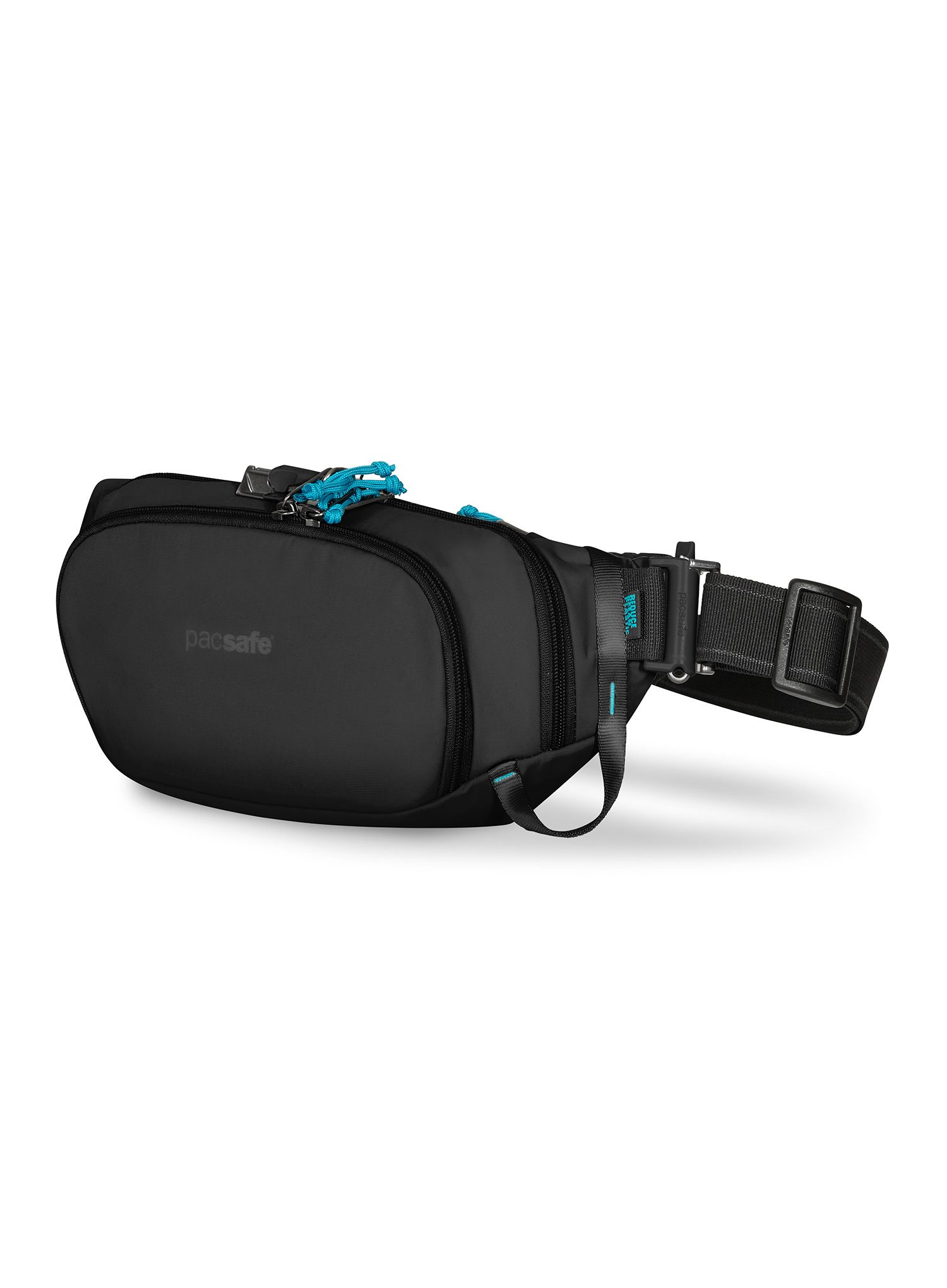 Ledvinka Pacsafe Eco Waist Pack - econyl black