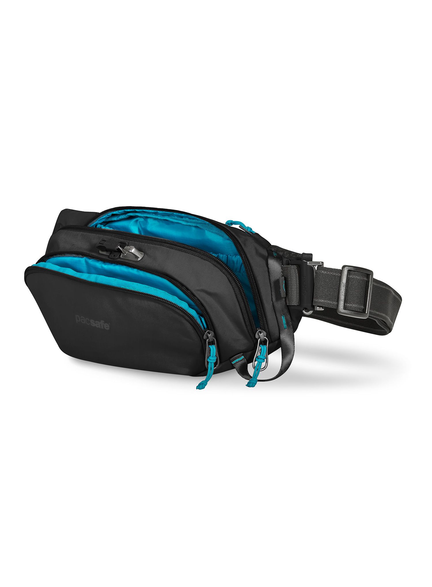 Ledvinka Pacsafe Eco Waist Pack - econyl black