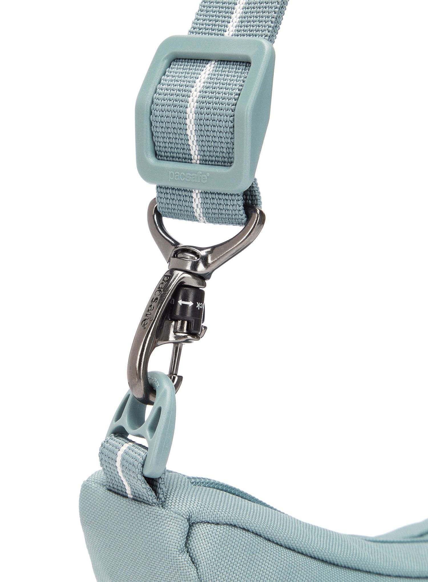 Kapsička na krk Pacsafe Go Lunar Crossbody - fresh mint