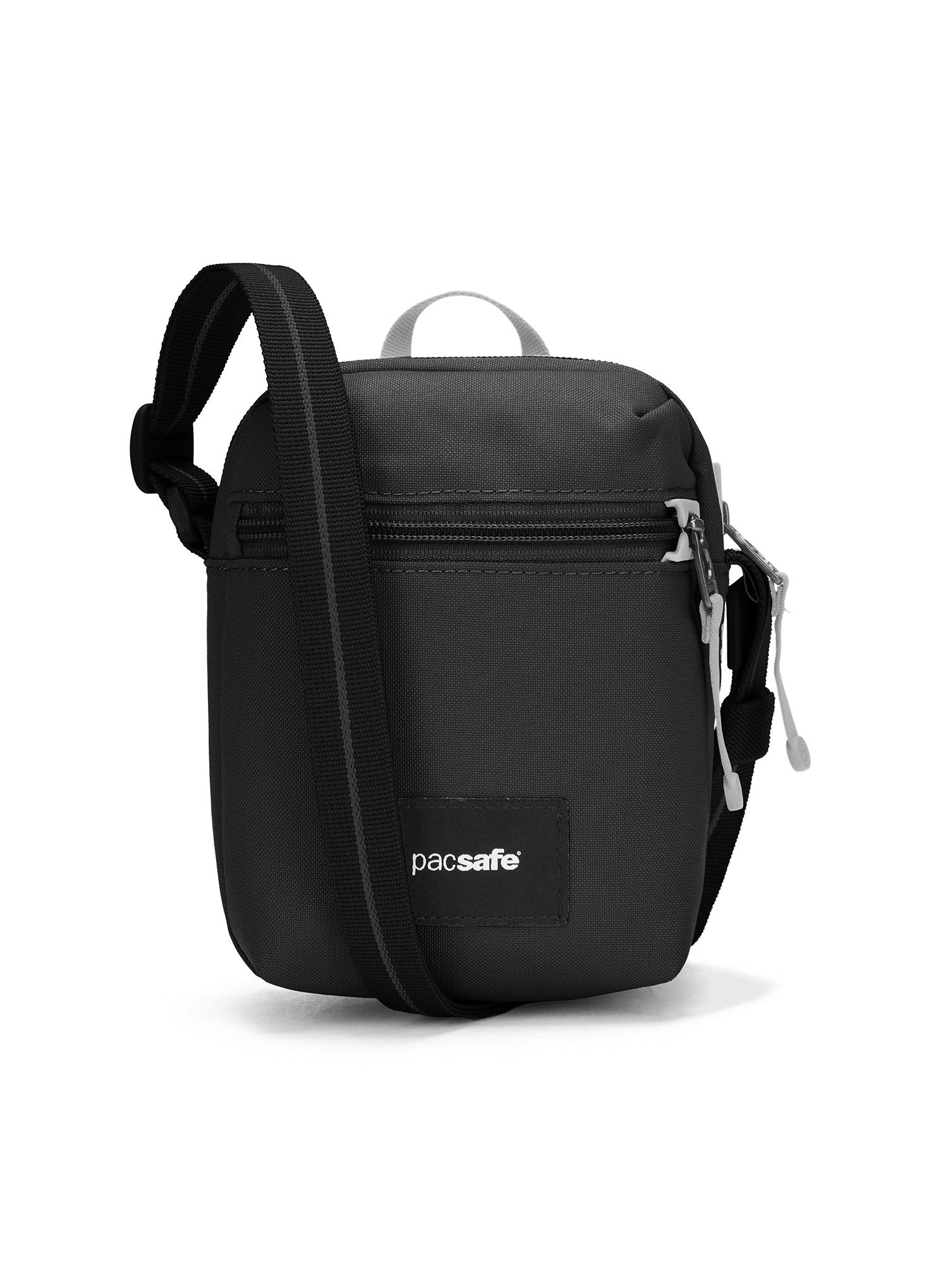 Kapsička na krk Pacsafe Go Micro Crossbody - jet black