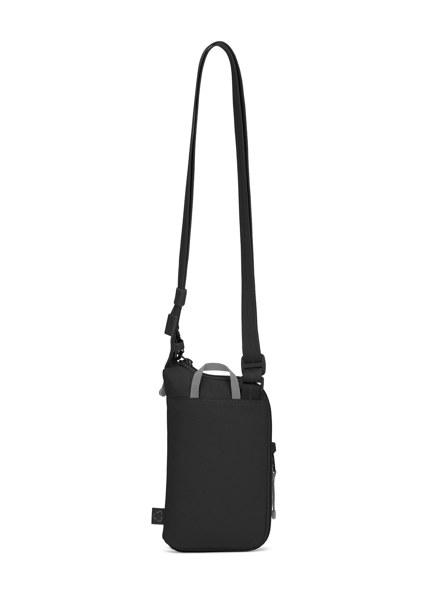 Kapsička na krk Pacsafe Go Tech Crossbody - jet black