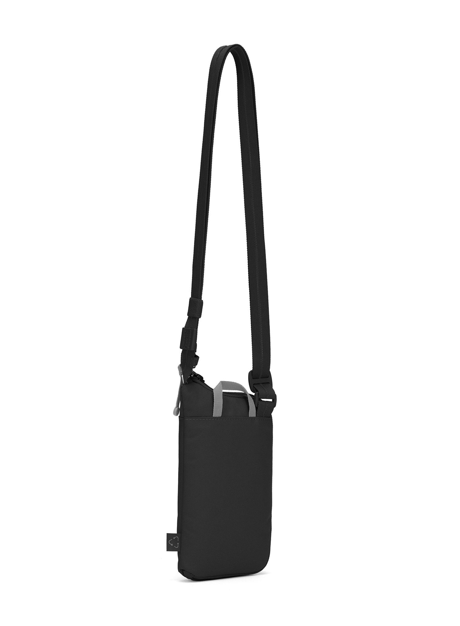 Kapsička na krk Pacsafe Go Tech Crossbody - jet black