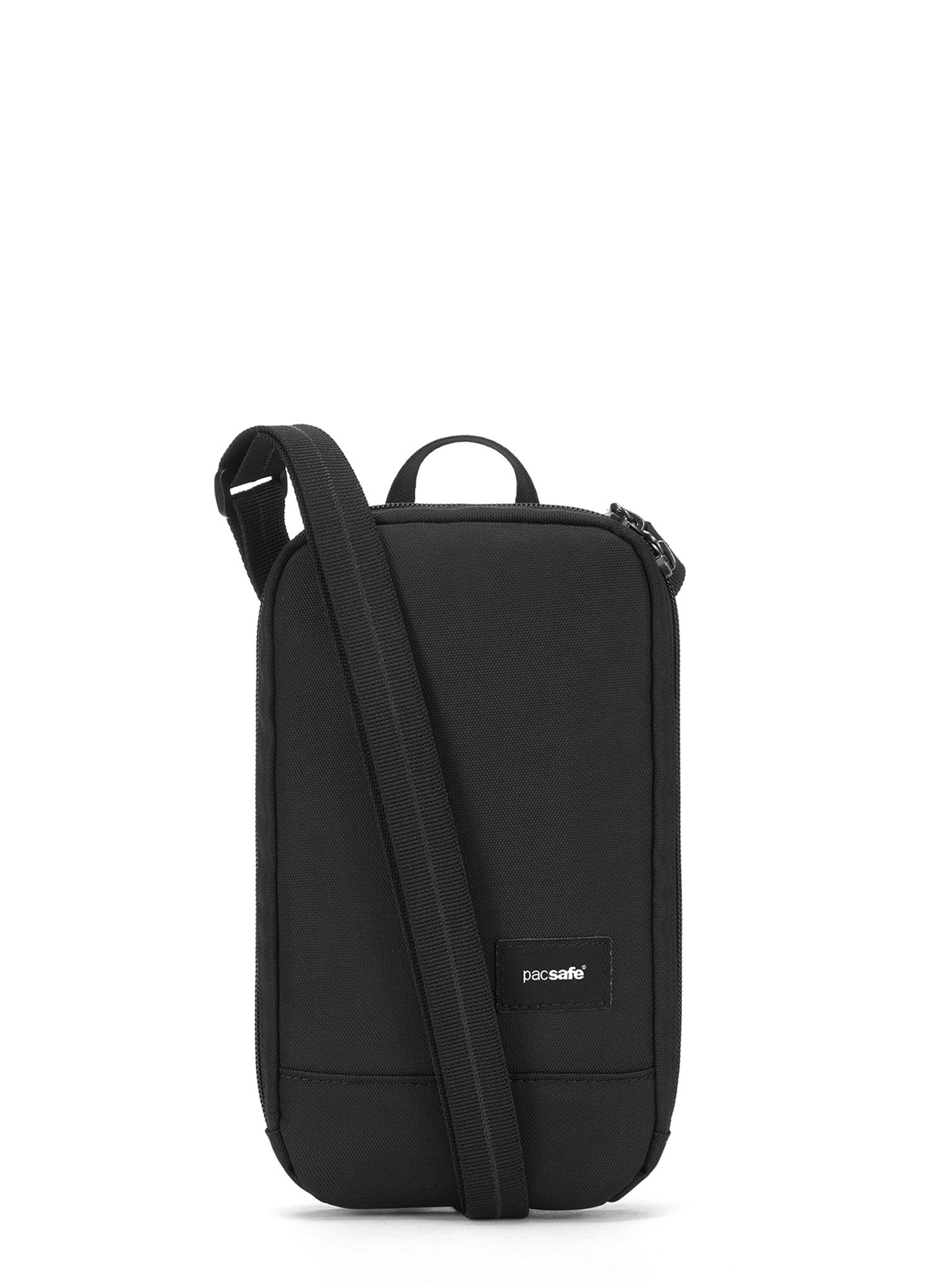 Kapsička na krk Pacsafe RFIDsafe Tech Crossbody - black