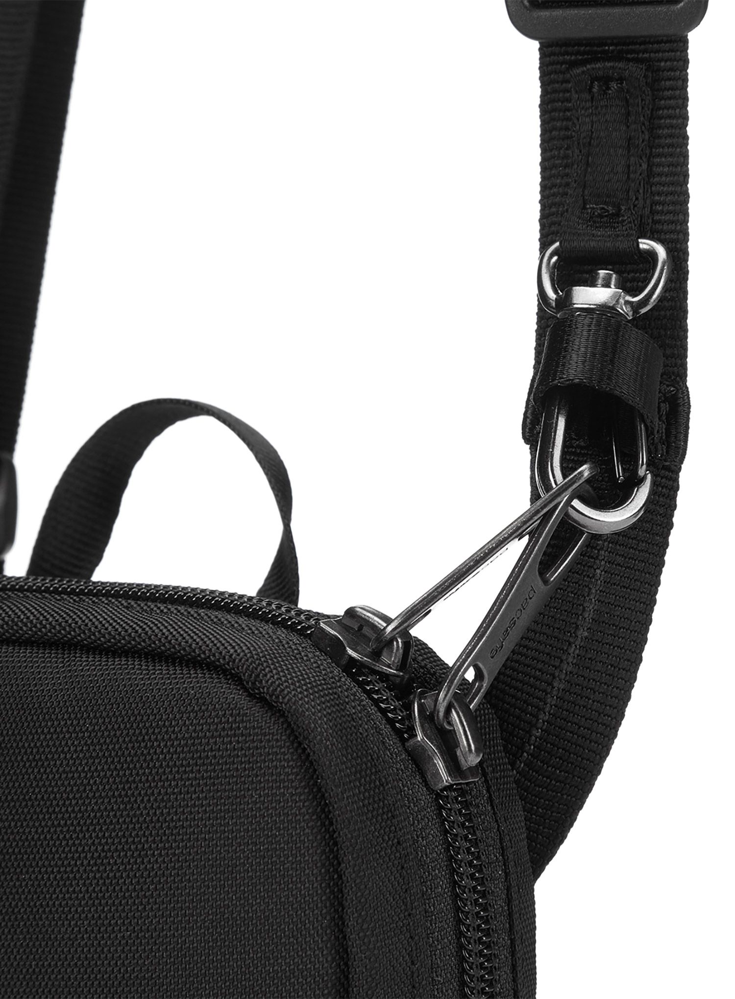 Kapsička na krk Pacsafe RFIDsafe Tech Crossbody - black