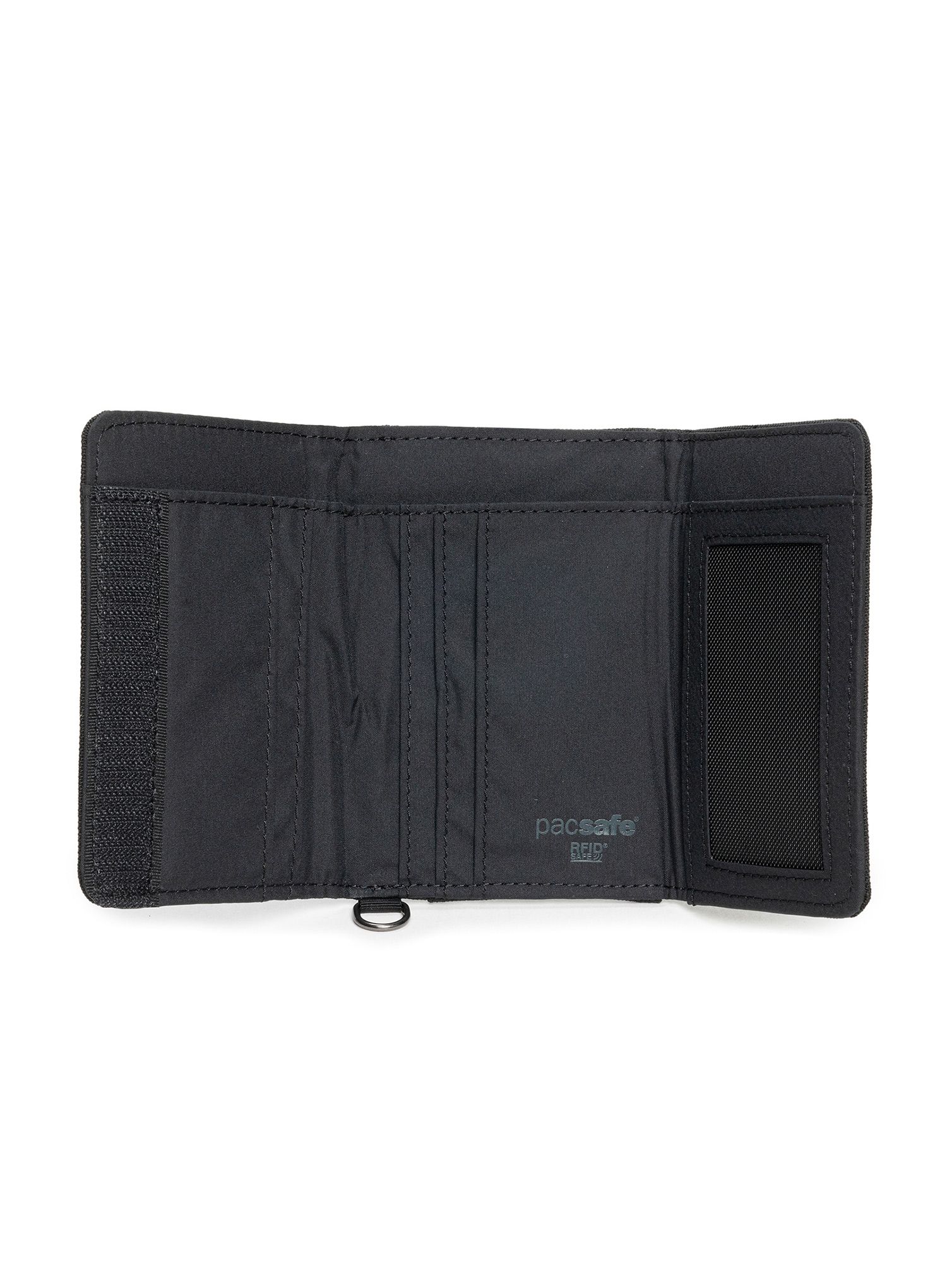 Peněženka Pacsafe RFIDsafe Trifold Wallet - black