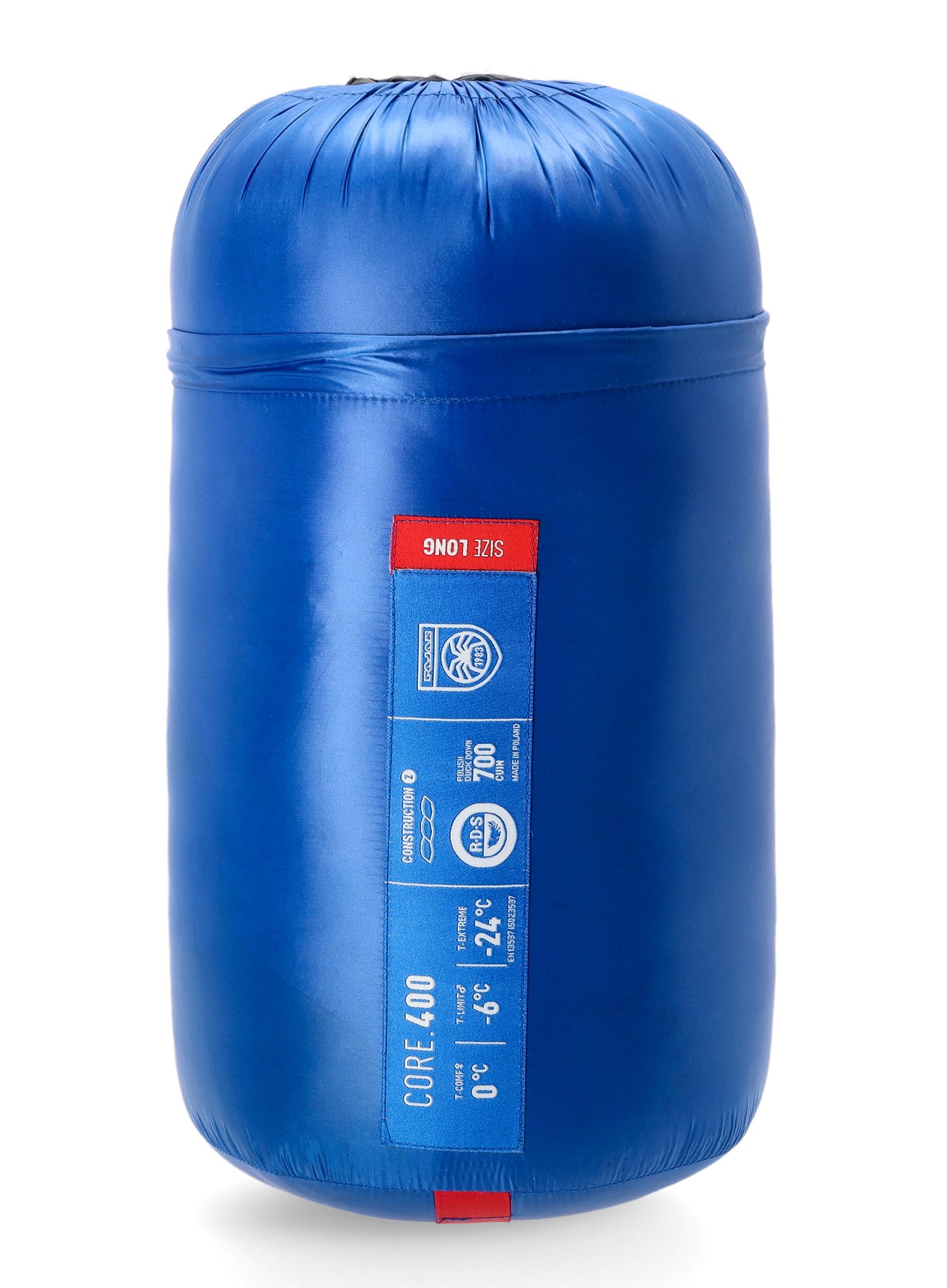 Péřový spacák Pajak Core 400 Sleeping Bag Duck (165 cm) - blue