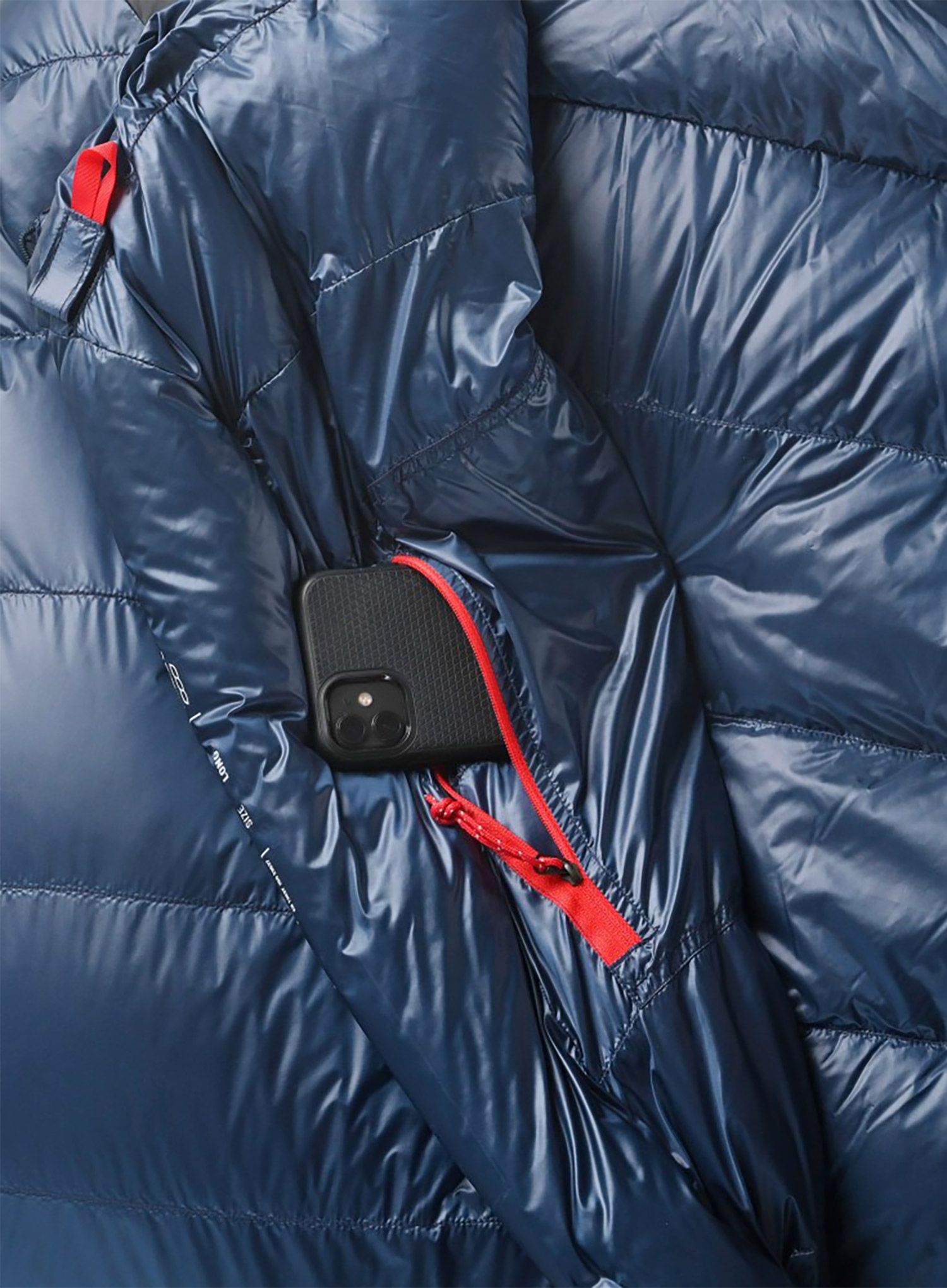 Turistický spacák Pajak Core 550 (205 cm) - navy