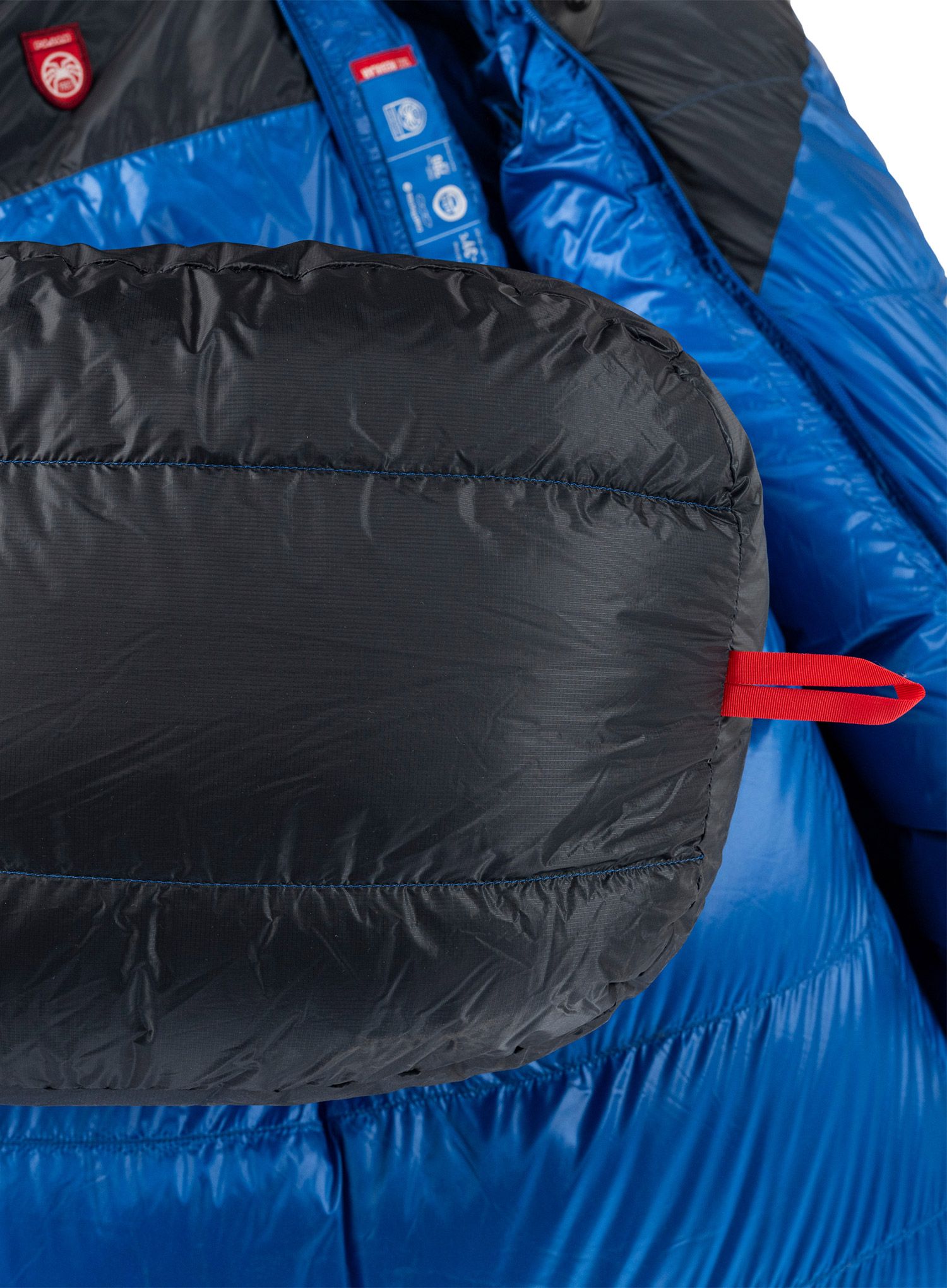 Péřový spacák Pajak Core 950 Sleeping Bag Duck (205 cm) - blue