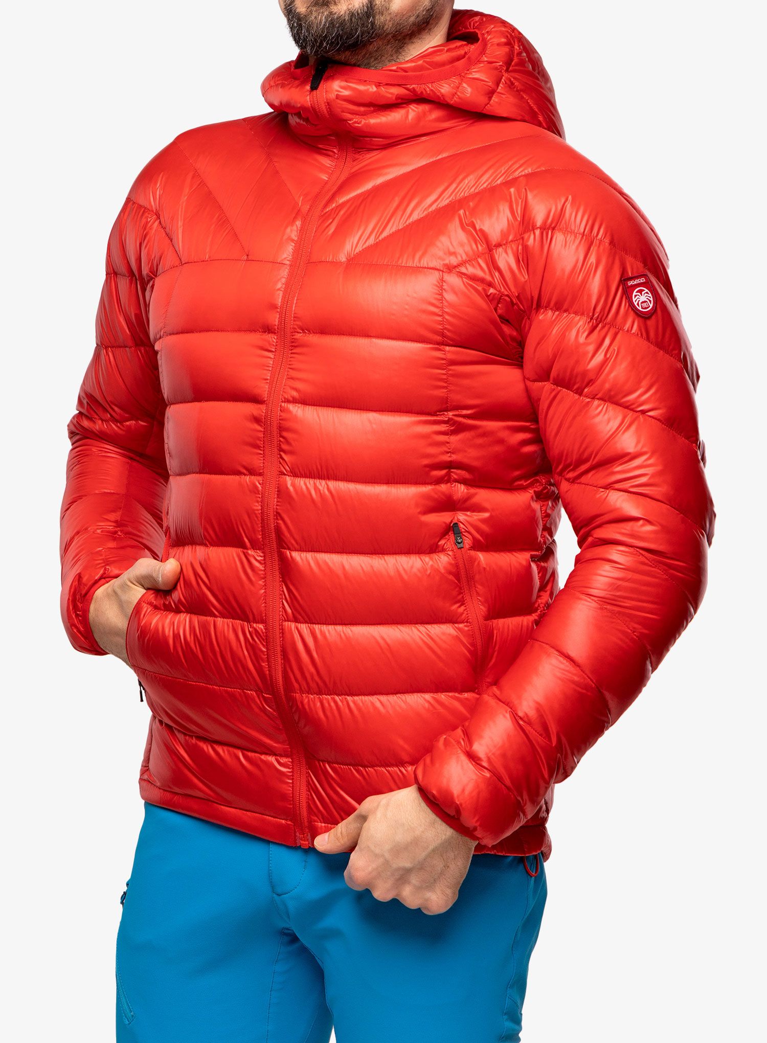 Péřová bunda Pajak Phantom - red