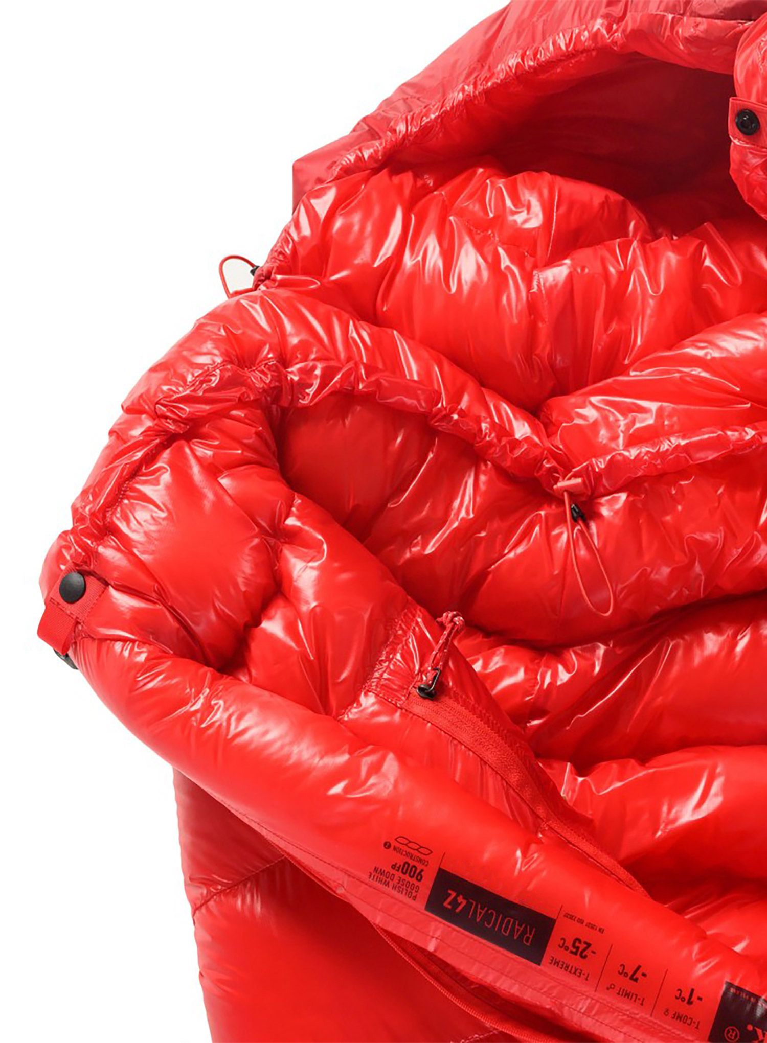 Perovy spacák Pajak Radical 4Z (165 cm) - red