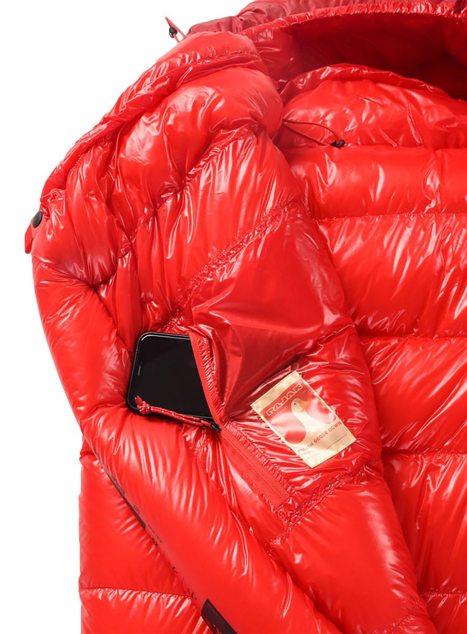 Perovy spacák Pajak Radical 4Z (165 cm) - red