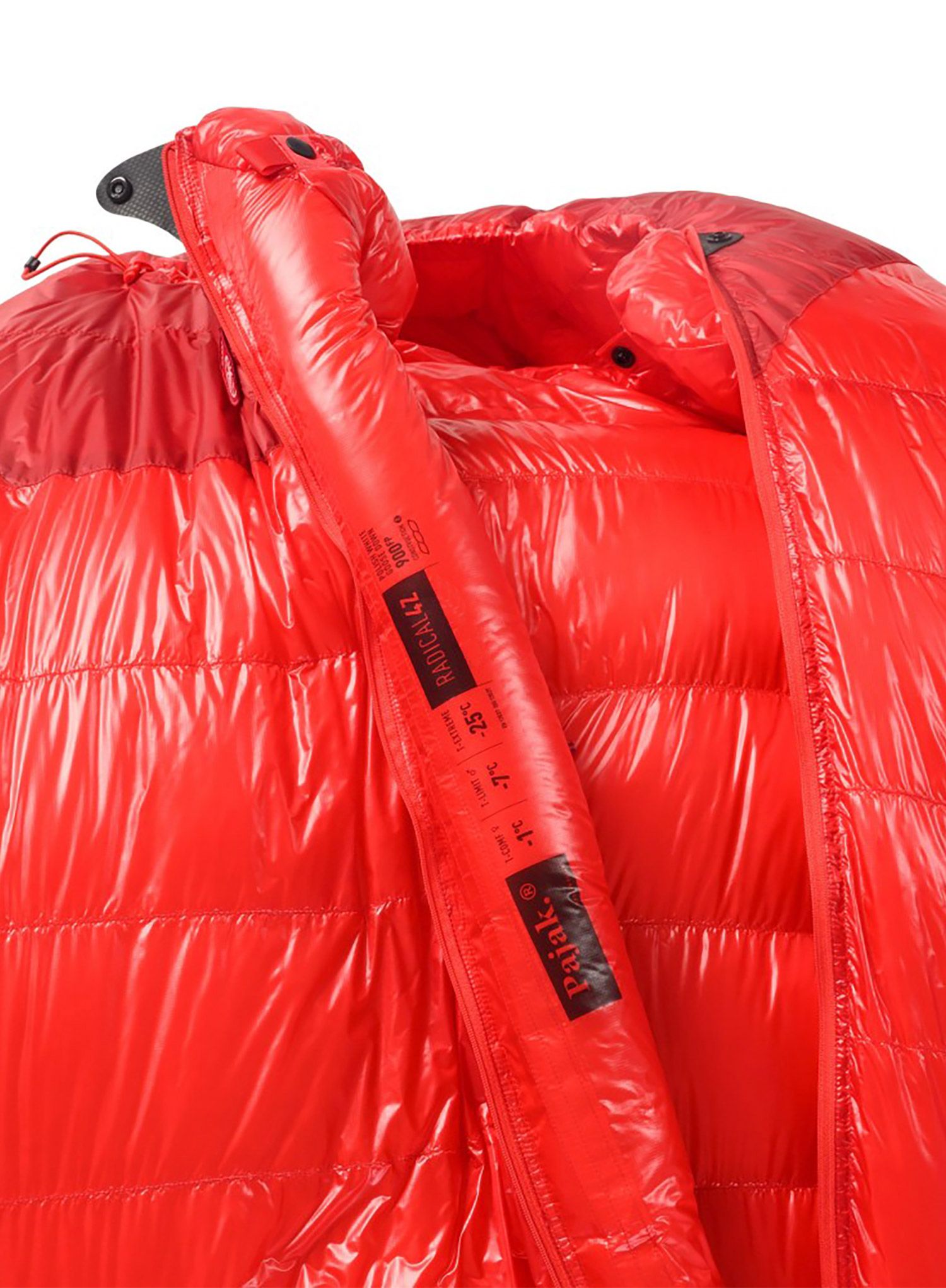 Perovy spacák Pajak Radical 4Z (165 cm) - red