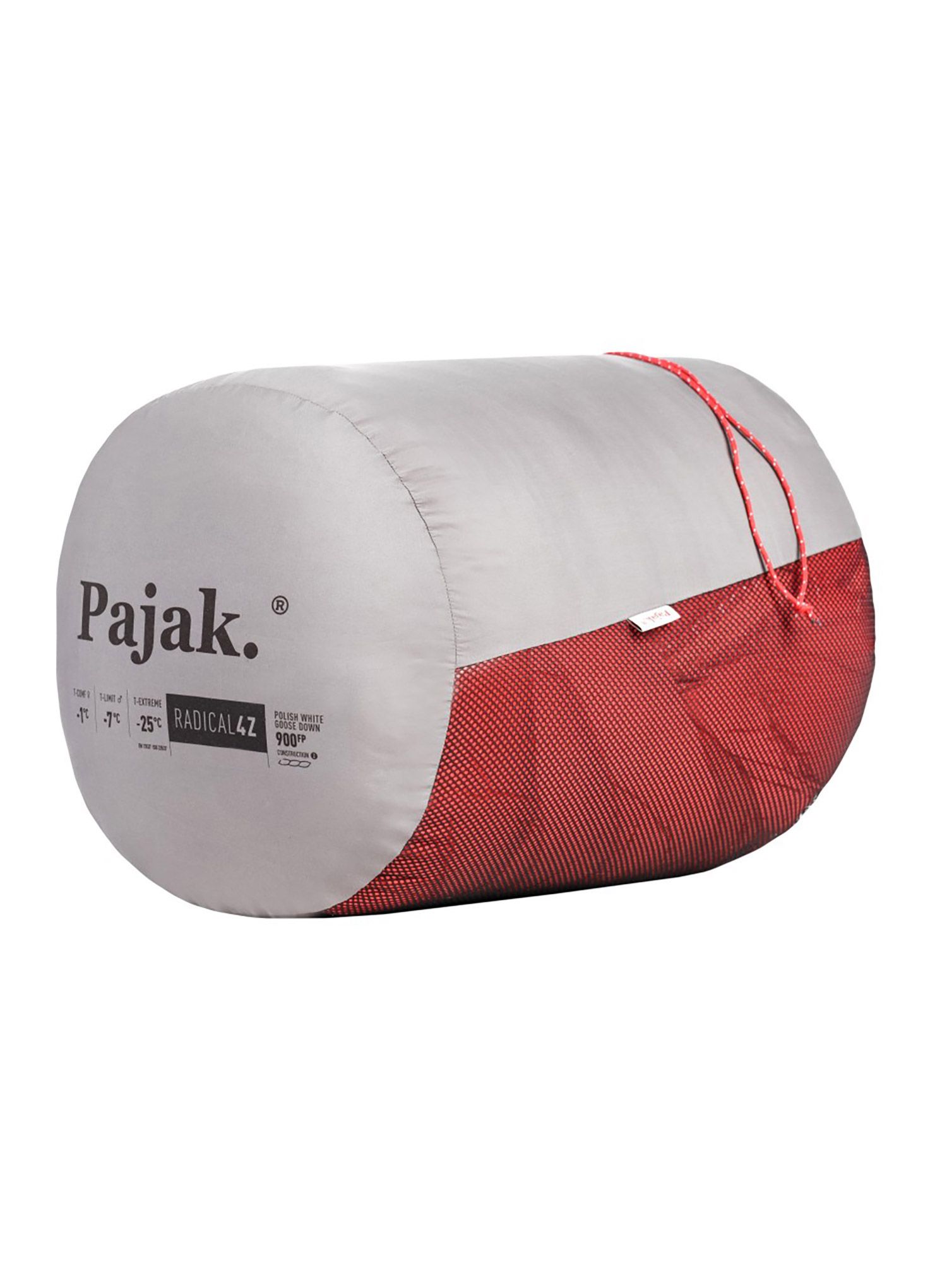 Perovy spacák Pajak Radical 4Z (165 cm) - red