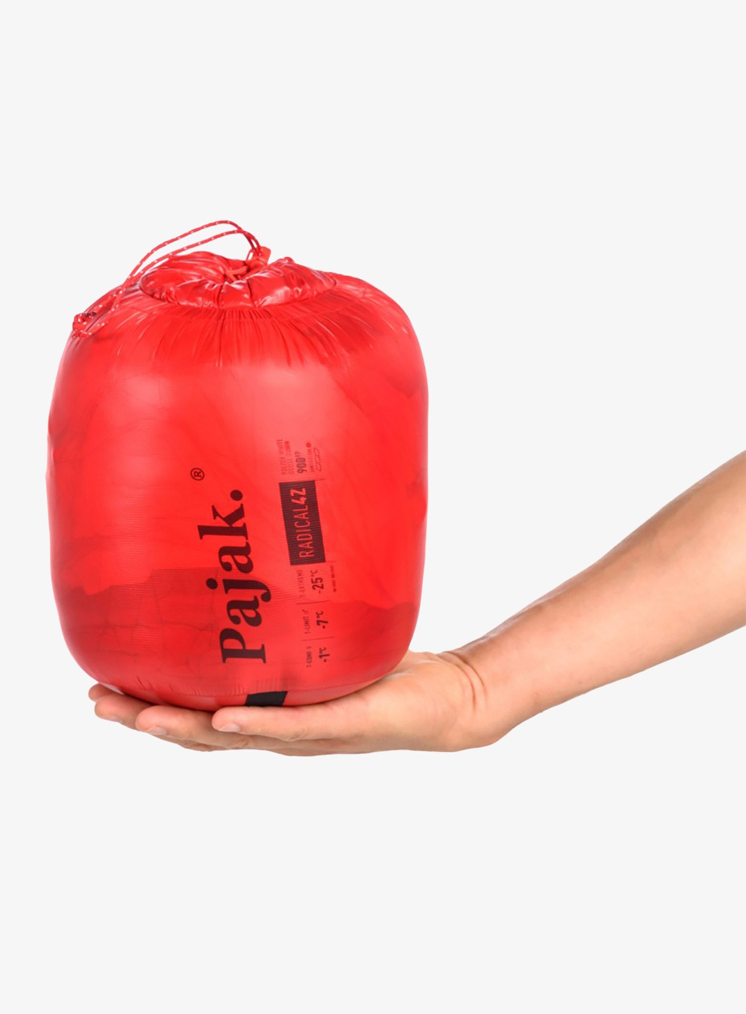 Perovy spacák Pajak Radical 4Z (165 cm) - red