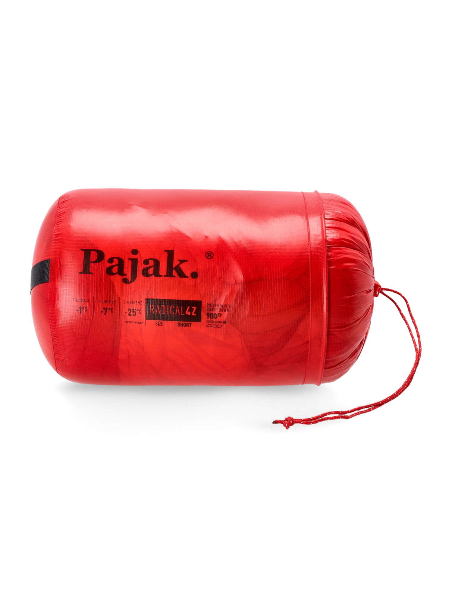 Perovy spacák Pajak Radical 4Z (165 cm) - red