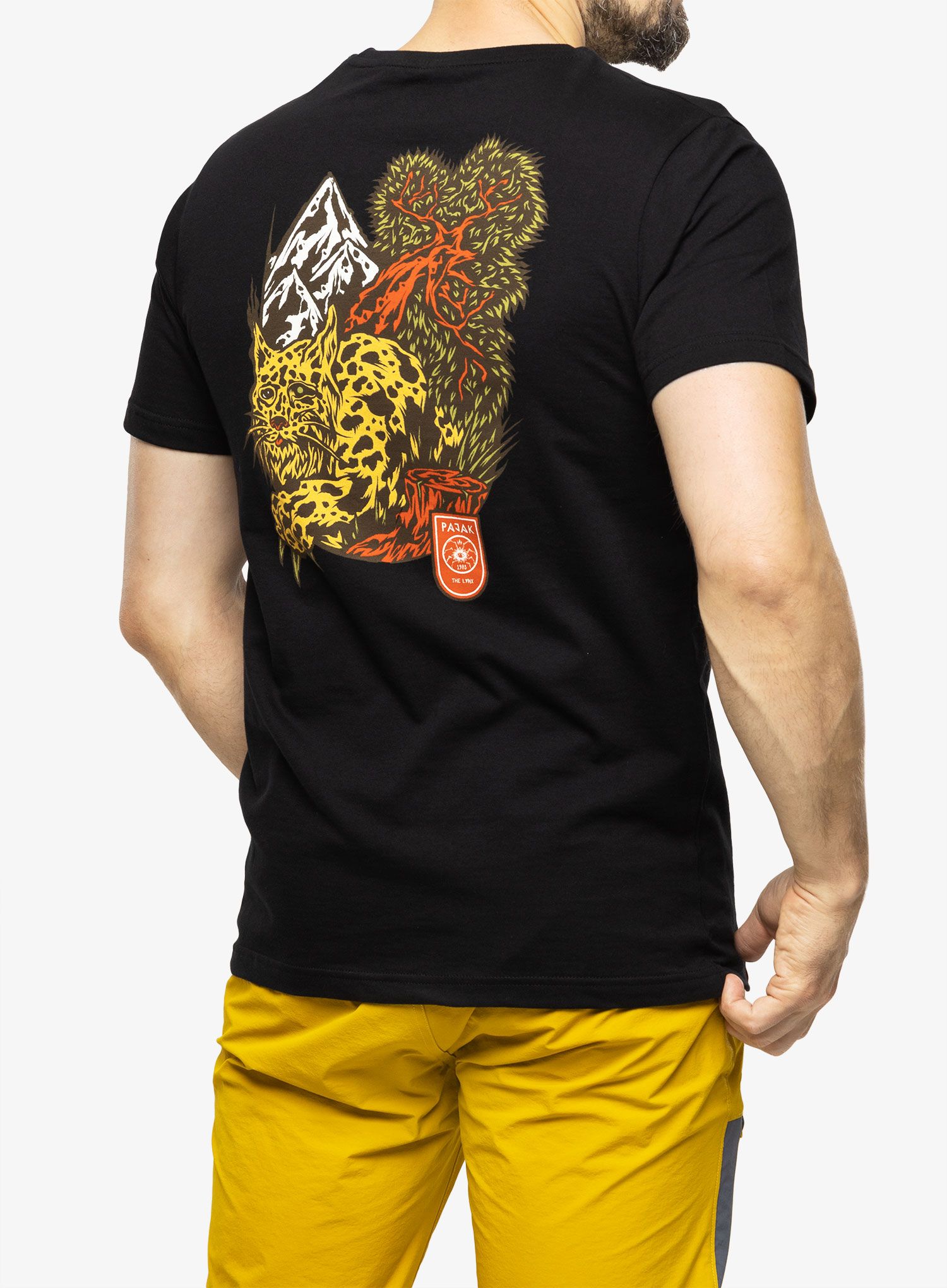 Bavlněné tričko Pajak x Swanski T-Shirt - lynx