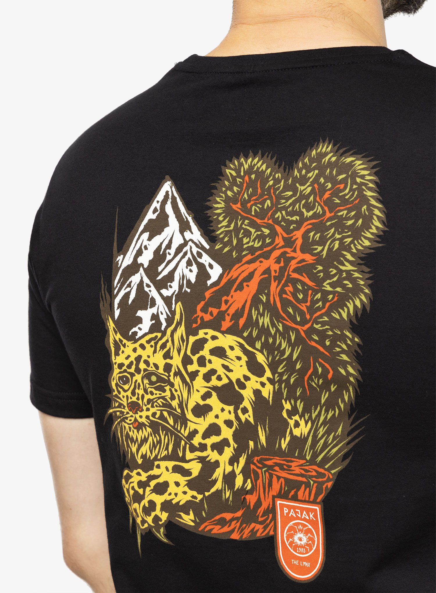 Bavlněné tričko Pajak x Swanski T-Shirt - lynx