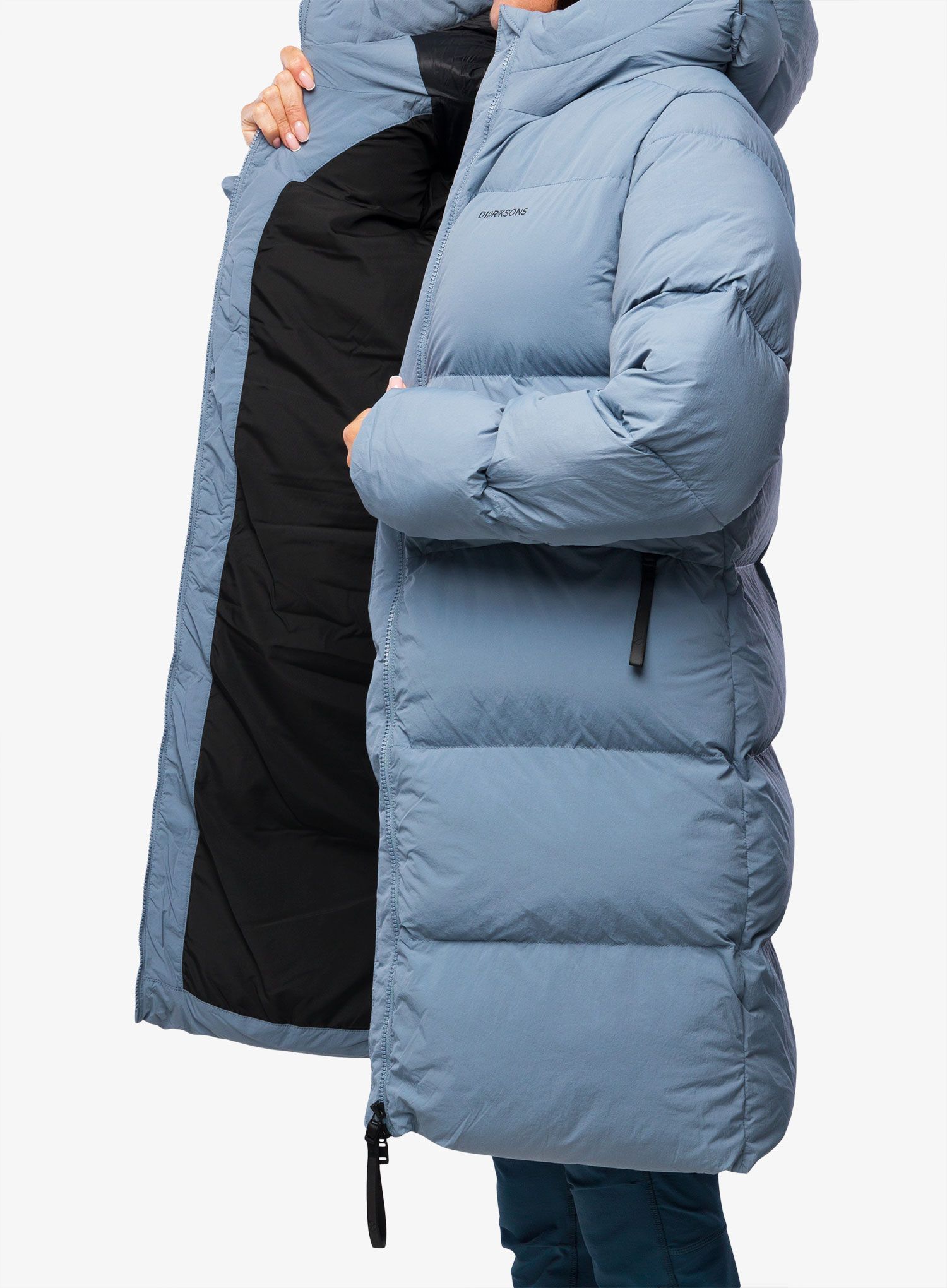 Dámská zimní parka Didriksons Nomi Parka - glacial blue