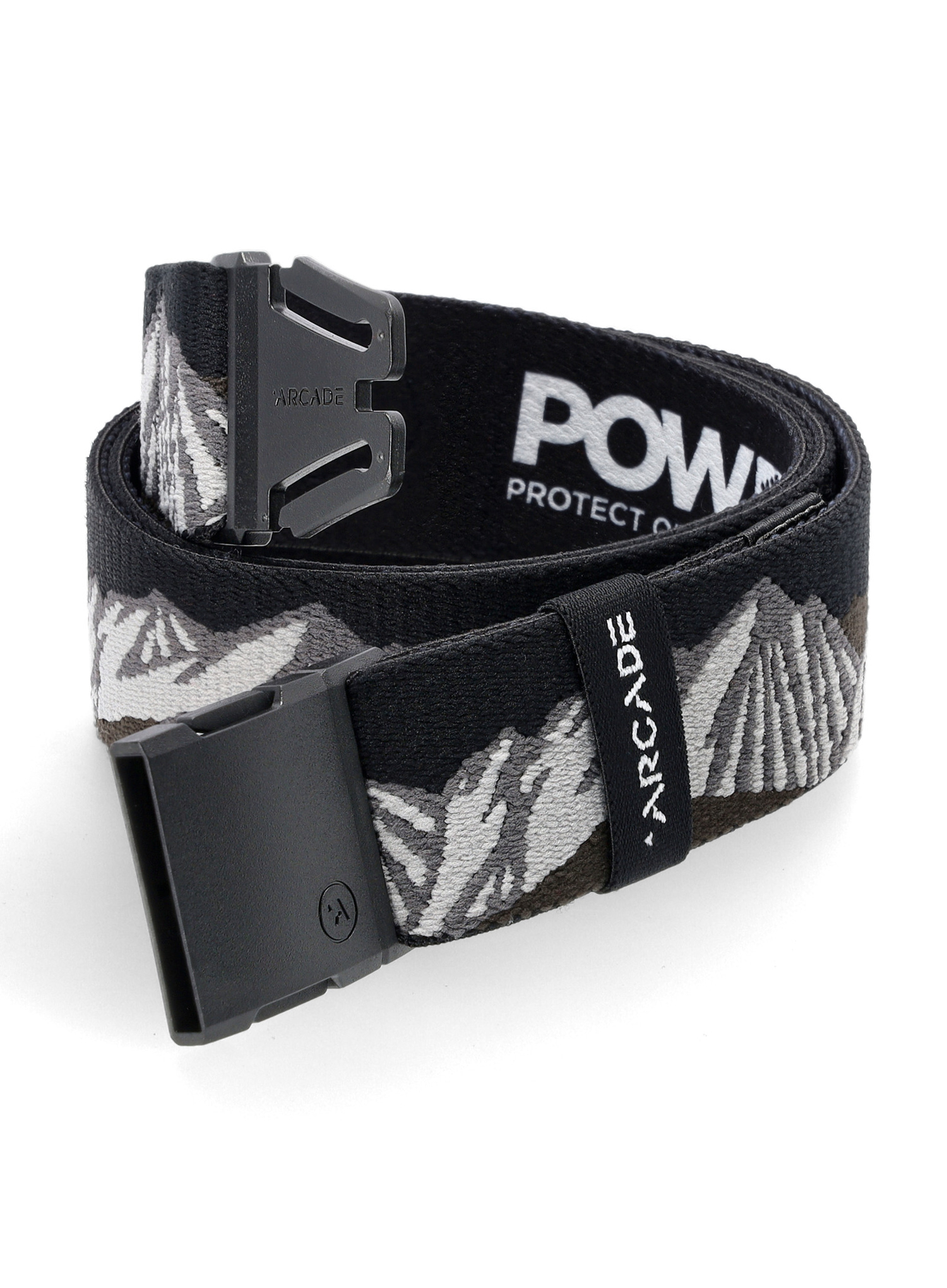 Opasek Arcade POW x Joseph Toney - black/charcoal
