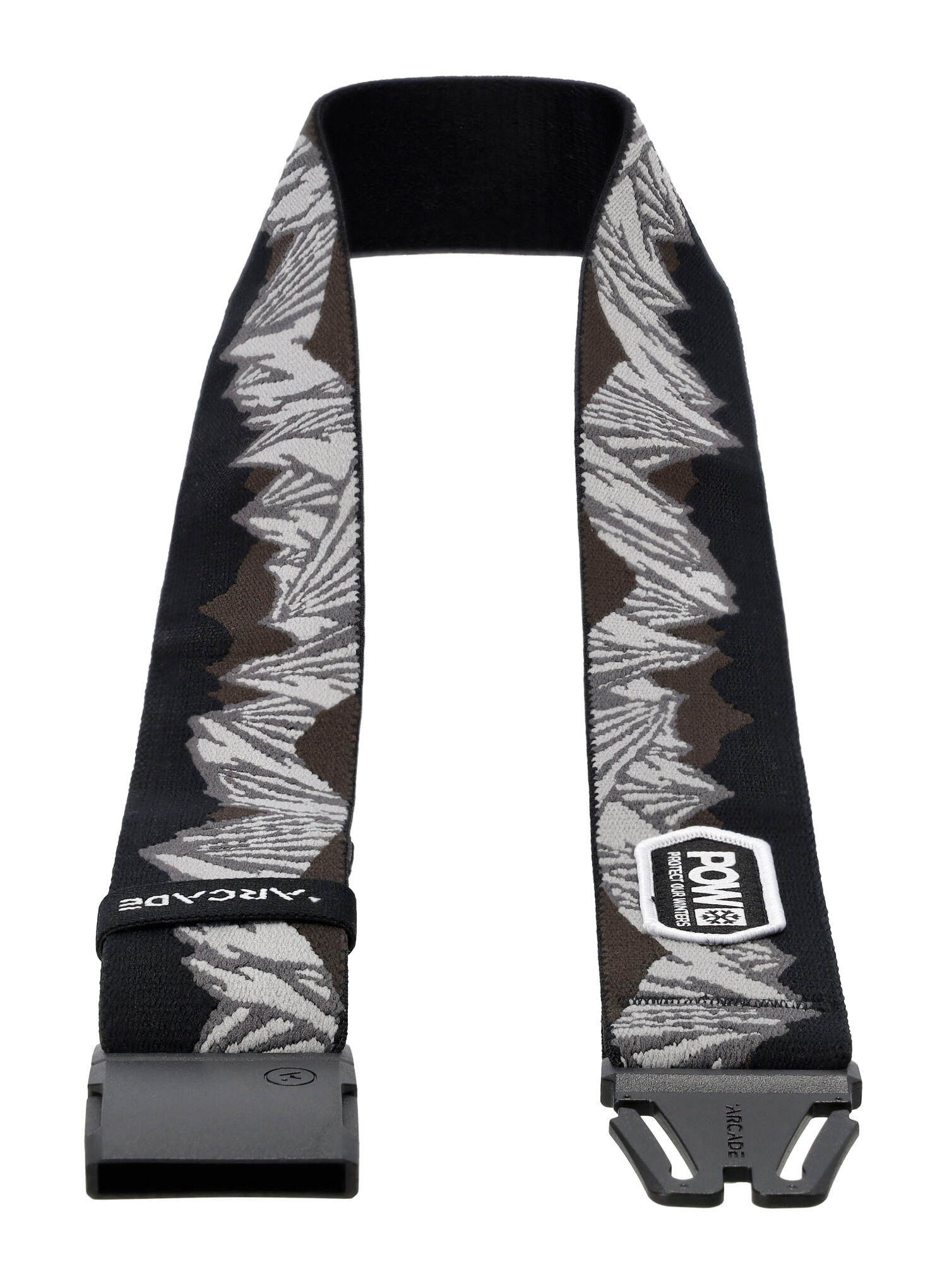 Opasek Arcade POW x Joseph Toney - black/charcoal