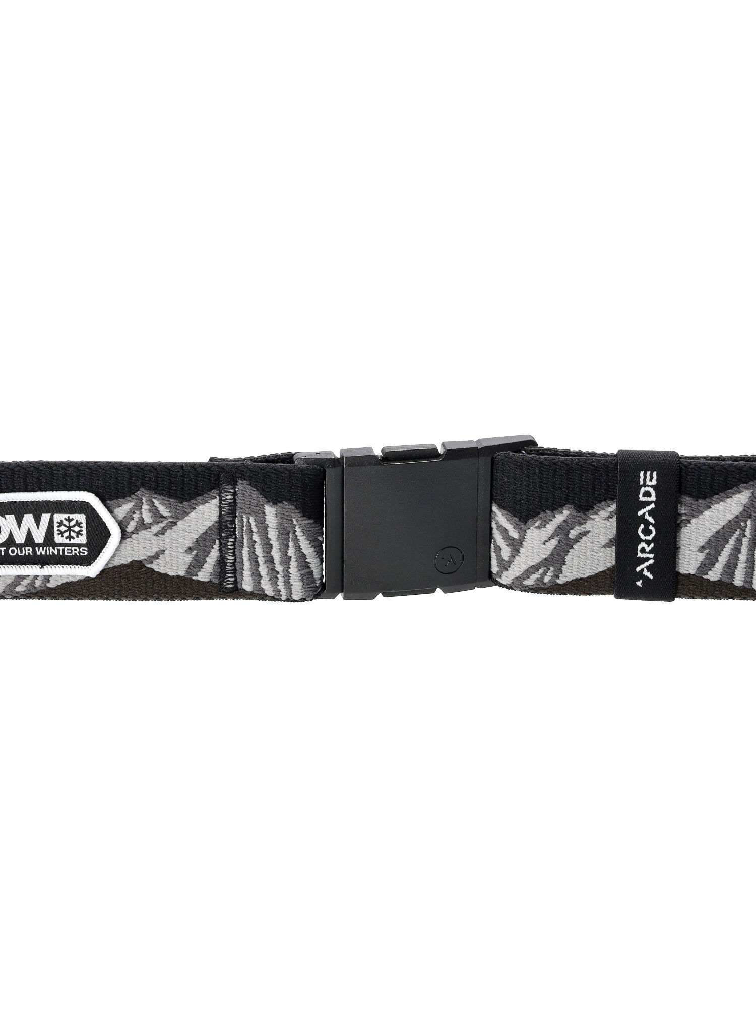 Opasek Arcade POW x Joseph Toney - black/charcoal
