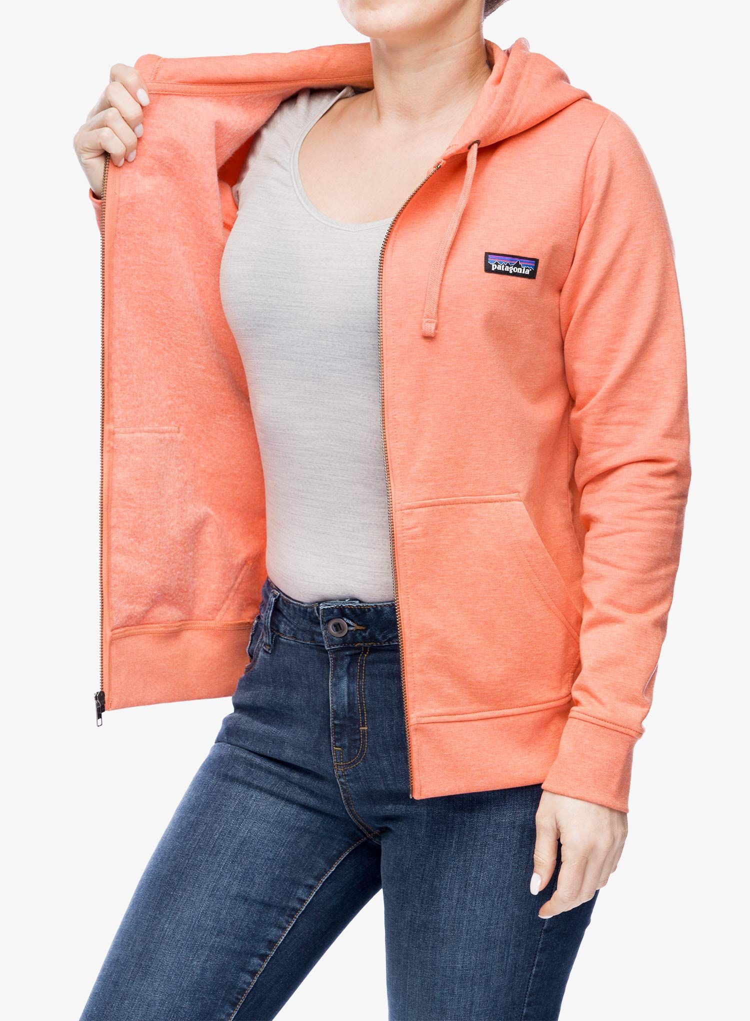 Dámská mikina na zip Patagonia Ahnya Full Zip Hoody - coho coral