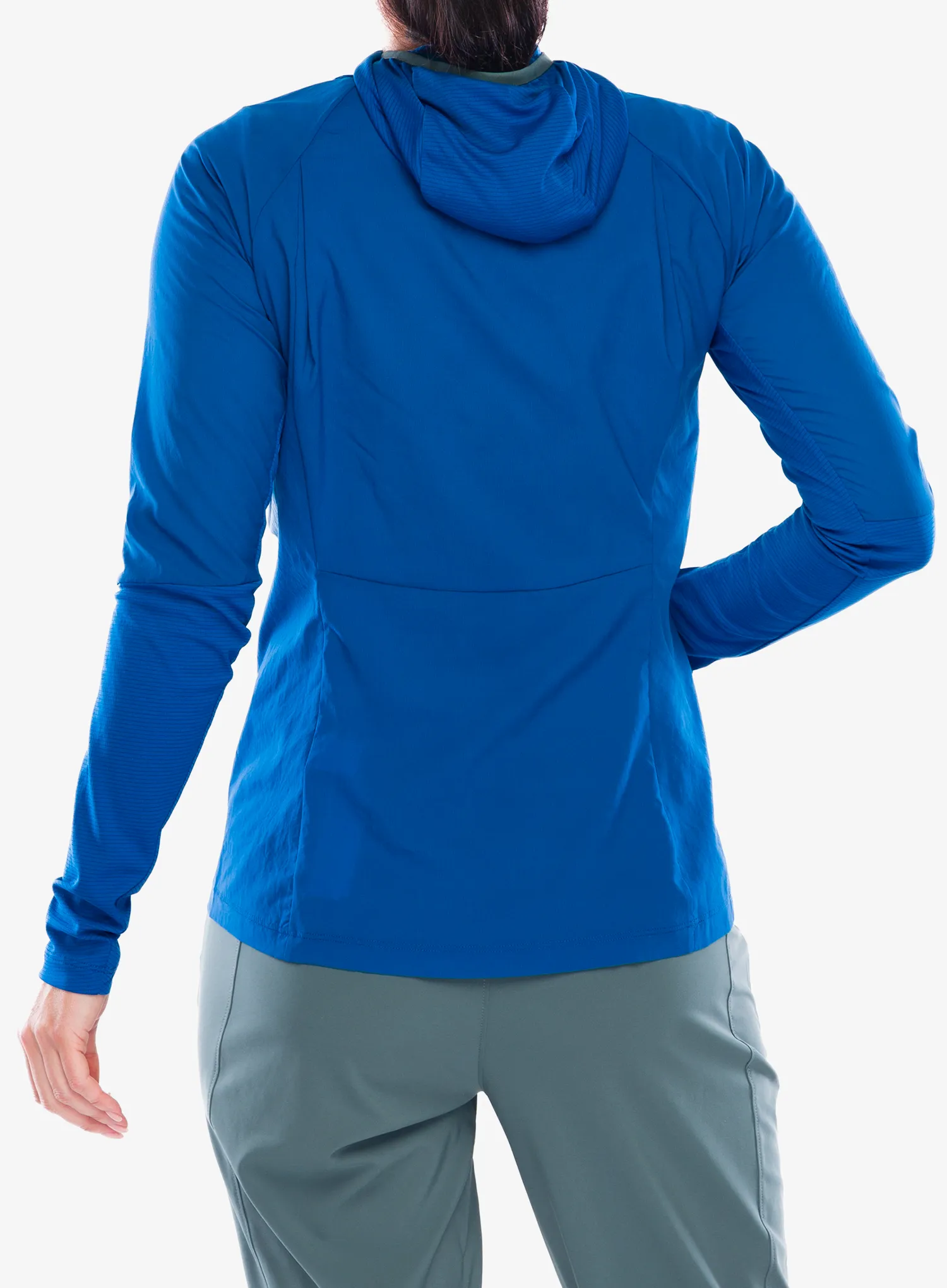 Bunda na běhání dámská Patagonia Airshed Pro Pullover - endles blue
