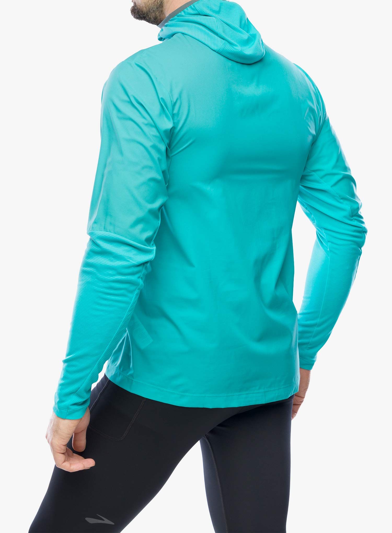 Bunda na běhání Patagonia Airshed Pro Pullover - subtidal blue