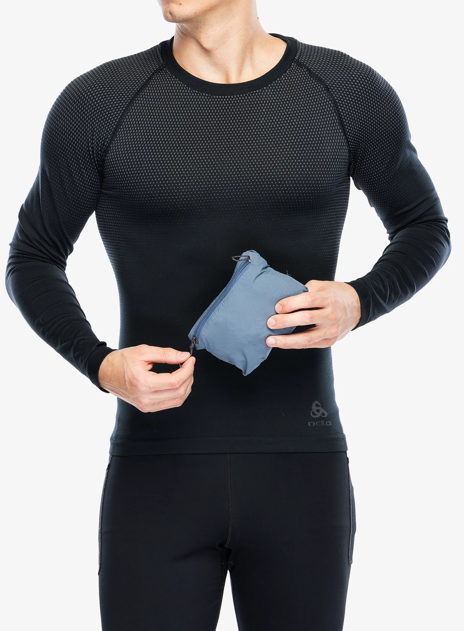 Bunda na běhání Patagonia Airshed Pro Pullover - utility blue