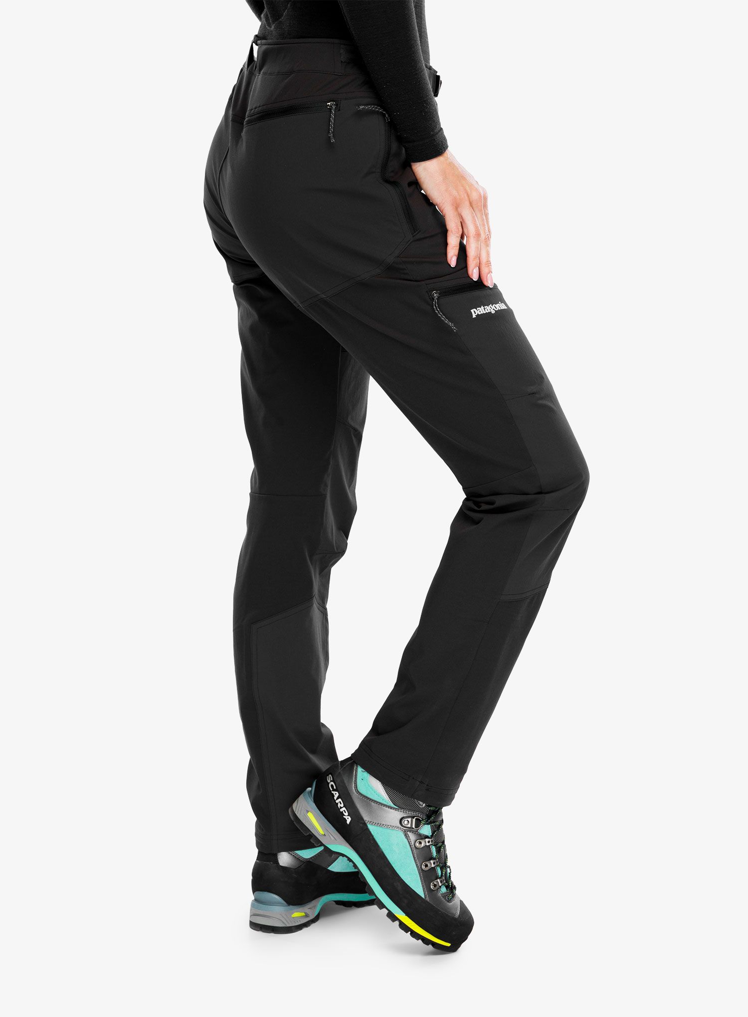 Dámské horské kalhoty Patagonia Altvia Alpine Pants - black