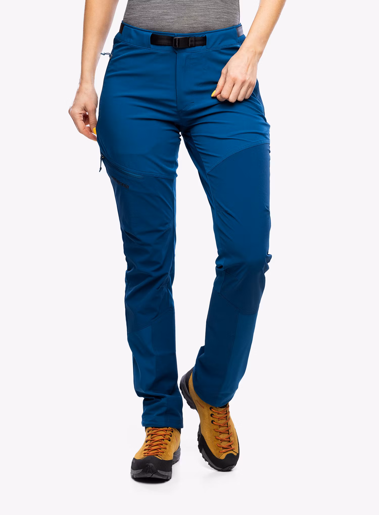 Softshellové kalhoty dámské Patagonia Altvia Alpine Pant - lagom blue