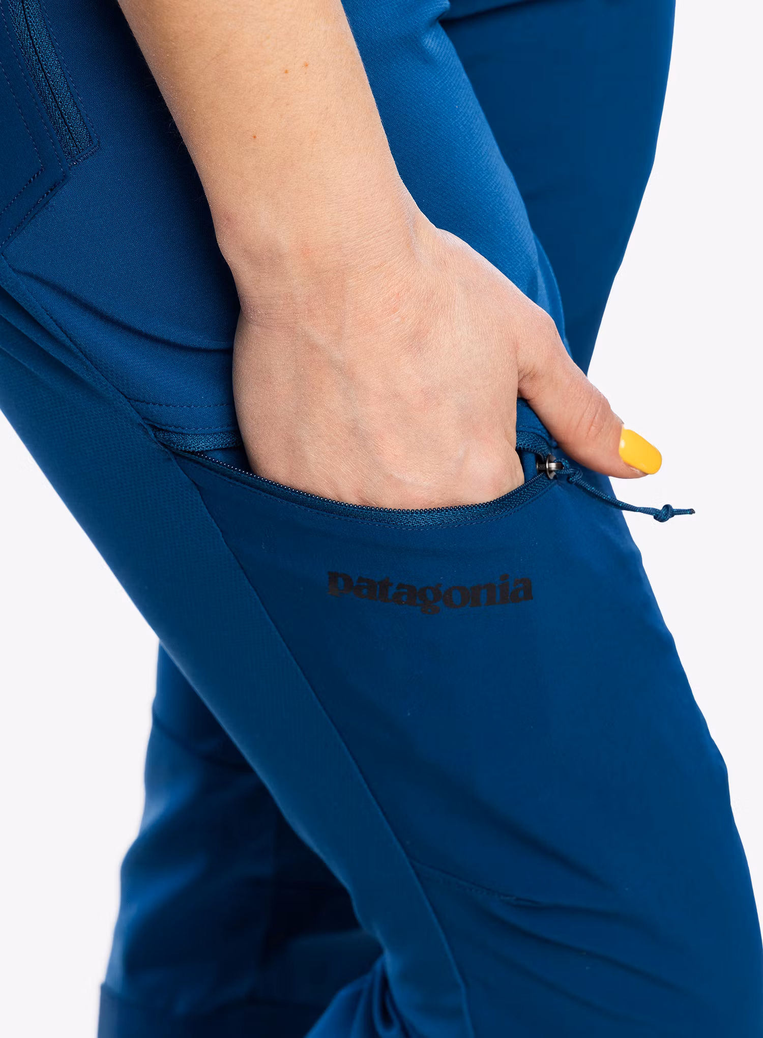 Softshellové kalhoty dámské Patagonia Altvia Alpine Pant - lagom blue