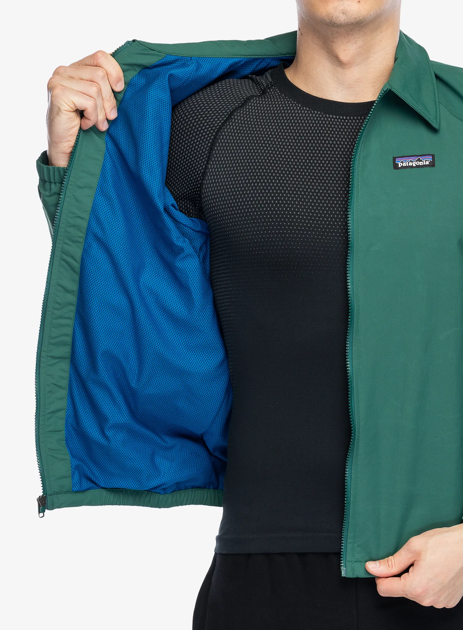 Větrovka Patagonia Baggies Jacket - conifer green