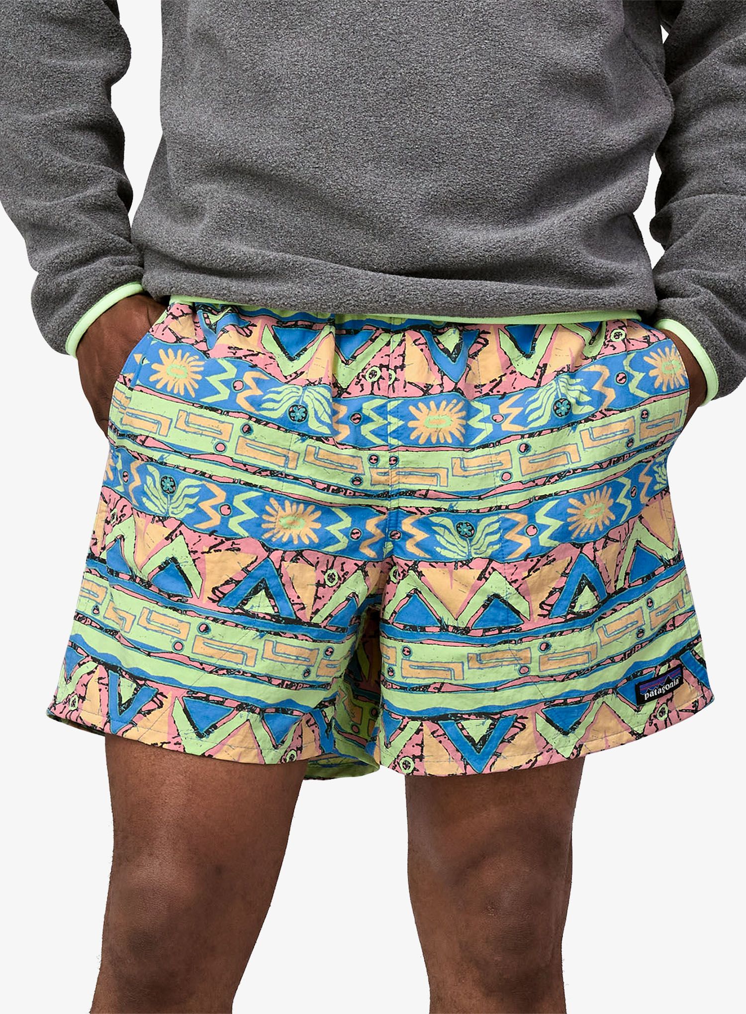 Outdoorové kraťasy Patagonia Baggies Shorts 5 - high hopes/salamander