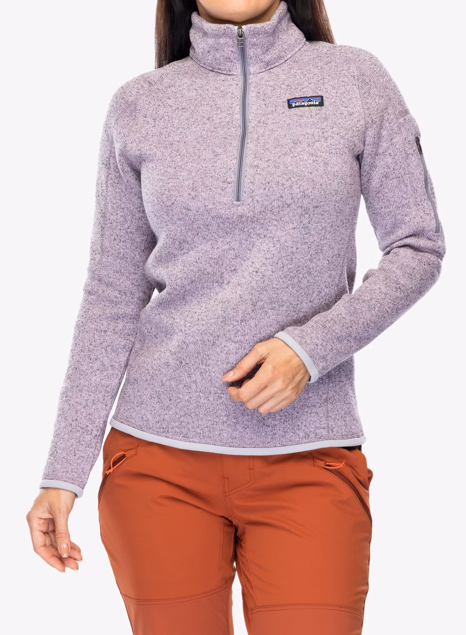 Fleecová mikina dámská Patagonia Better Sweater 1/4 Zip - milkweed mauve