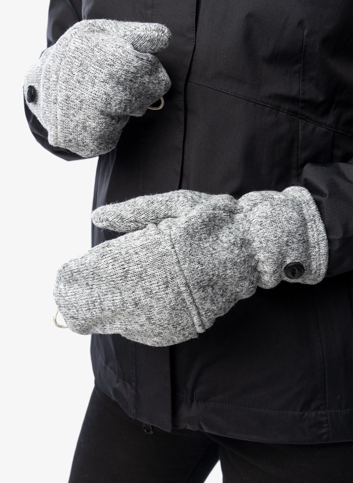 Fleecové rukavice Patagonia Better Sweater Gloves - birch white