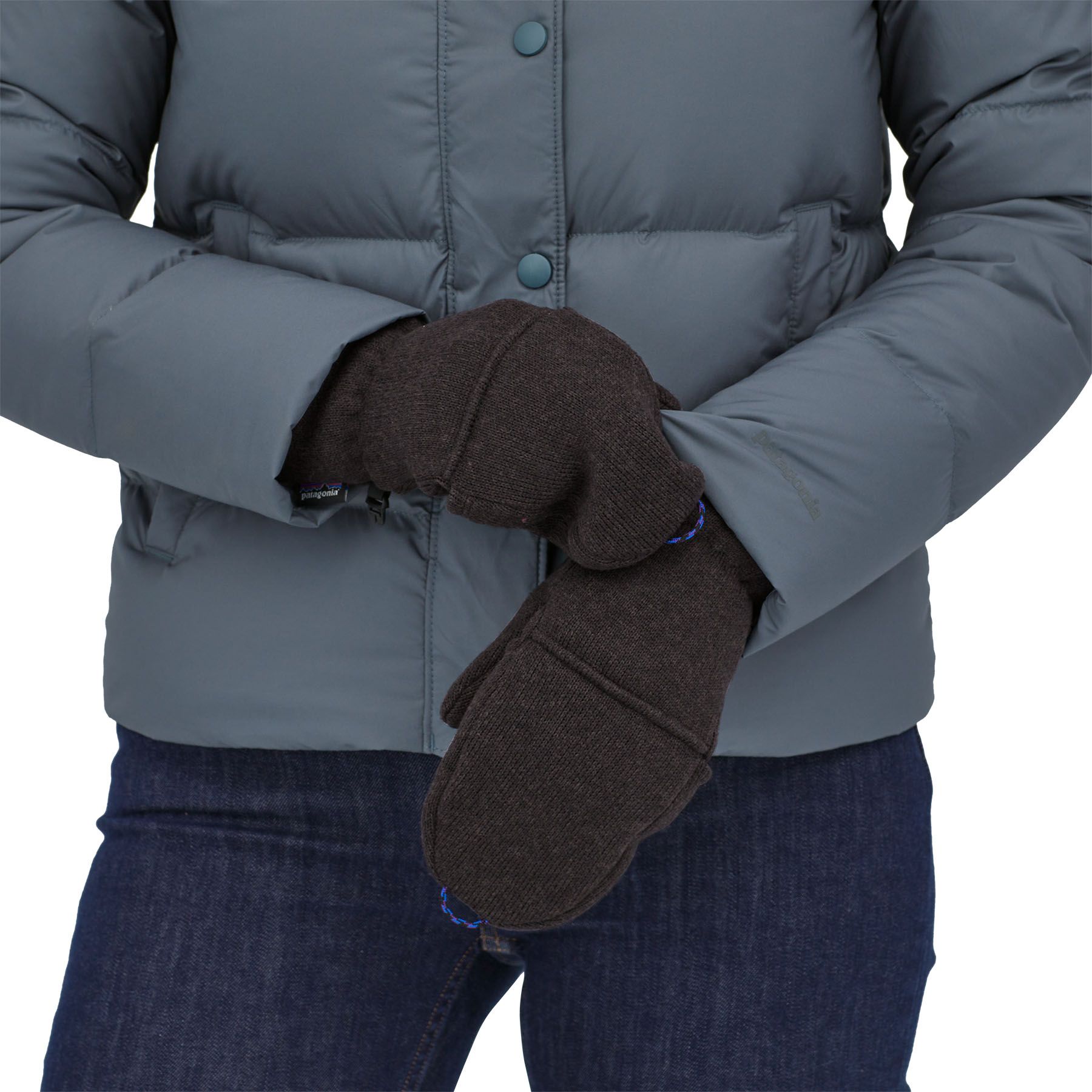 Fleecové rukavice Patagonia Better Sweater Gloves - black