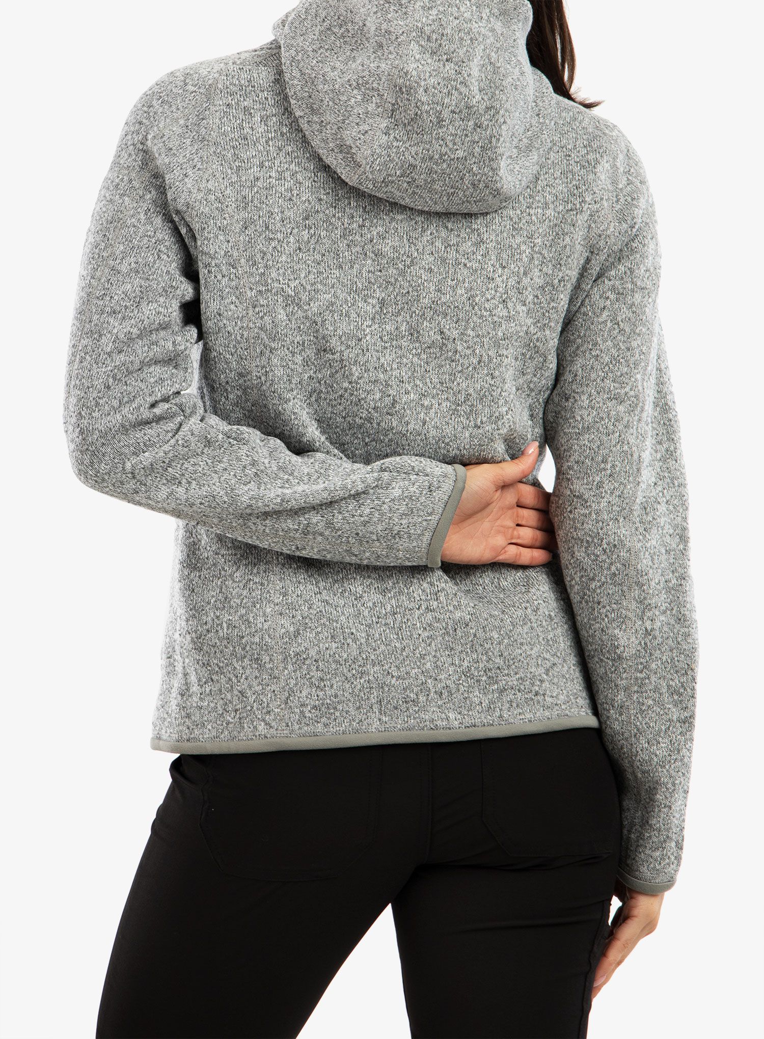Dámská fleecová bunda Patagonia Better Sweater Hoody - birch white