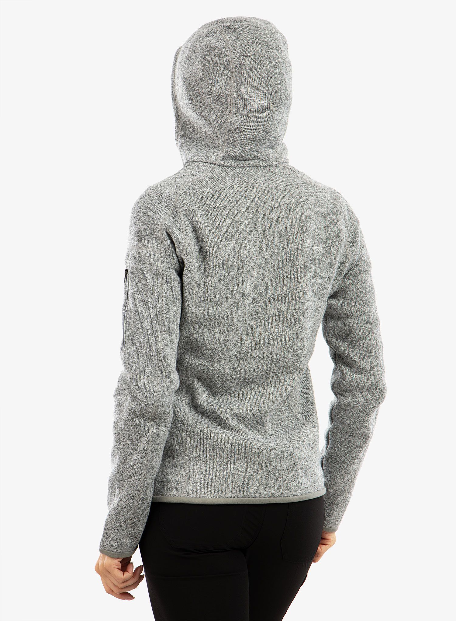 Dámská fleecová bunda Patagonia Better Sweater Hoody - birch white