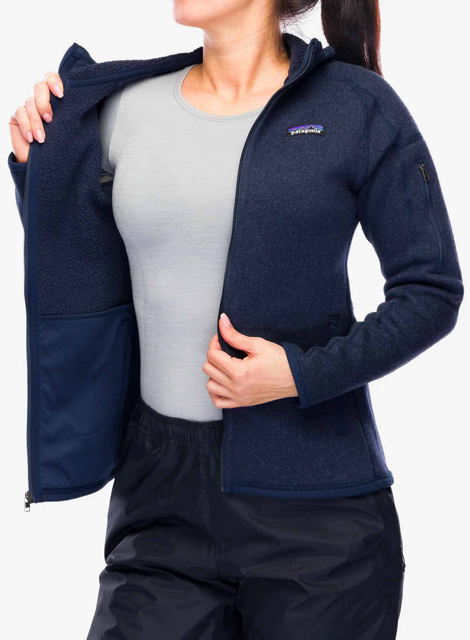 Dámská fleecová bunda Patagonia Better Sweater Hoody - neo navy