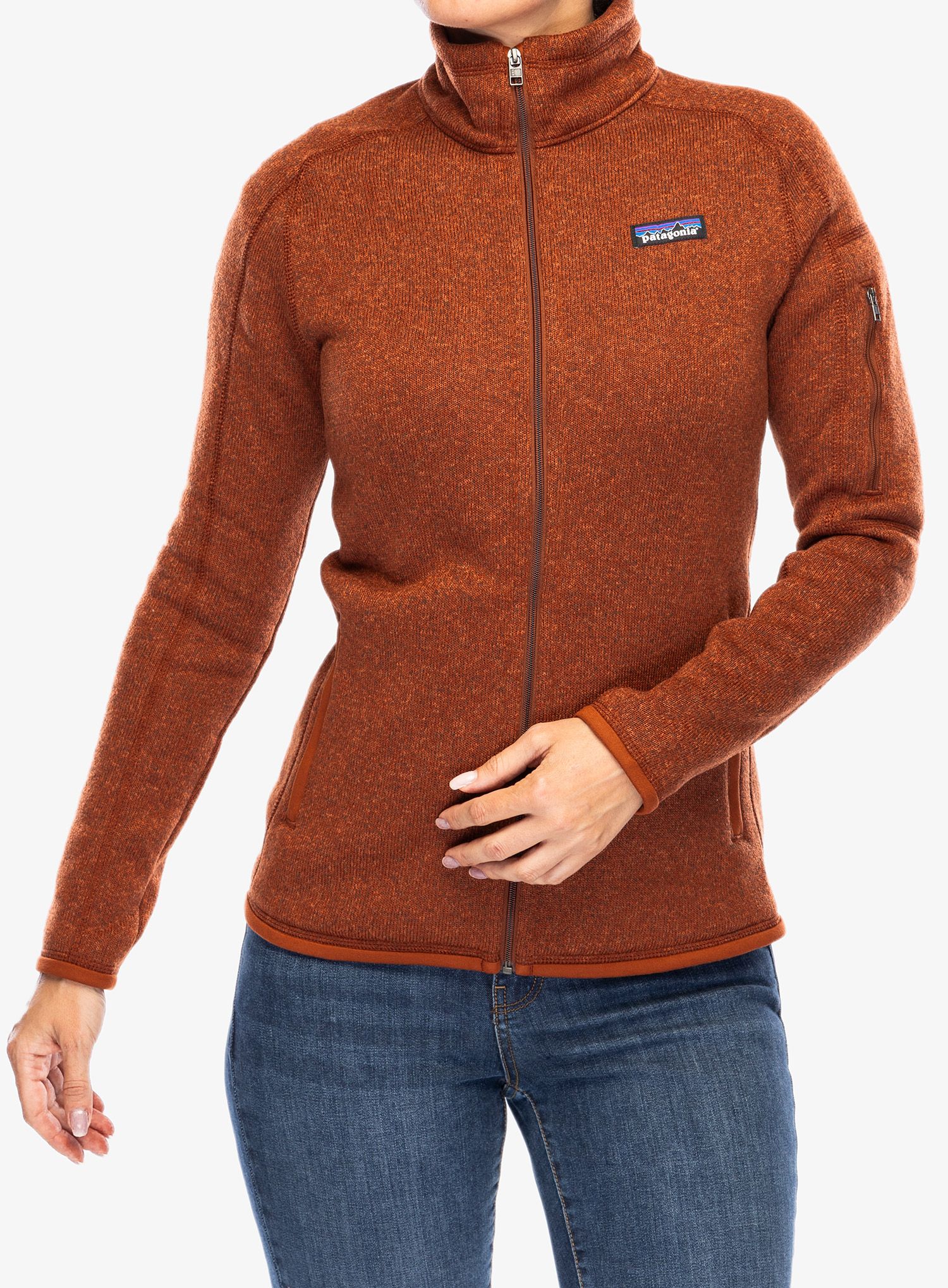Fleecová mikina dámská Patagonia Better Sweater Jacket - burnished red