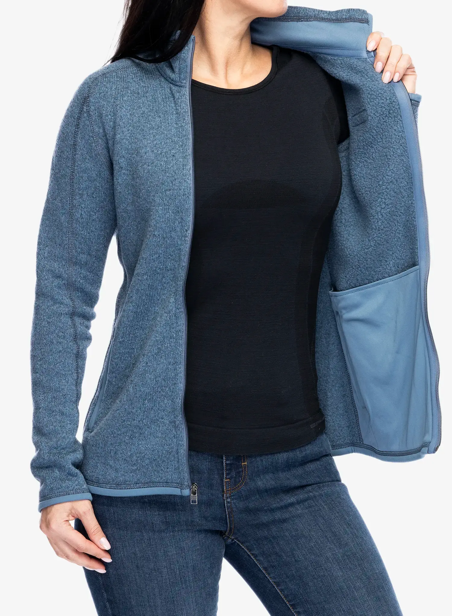 Fleecová mikina dámská Patagonia Better Sweater Jacket - utility blue