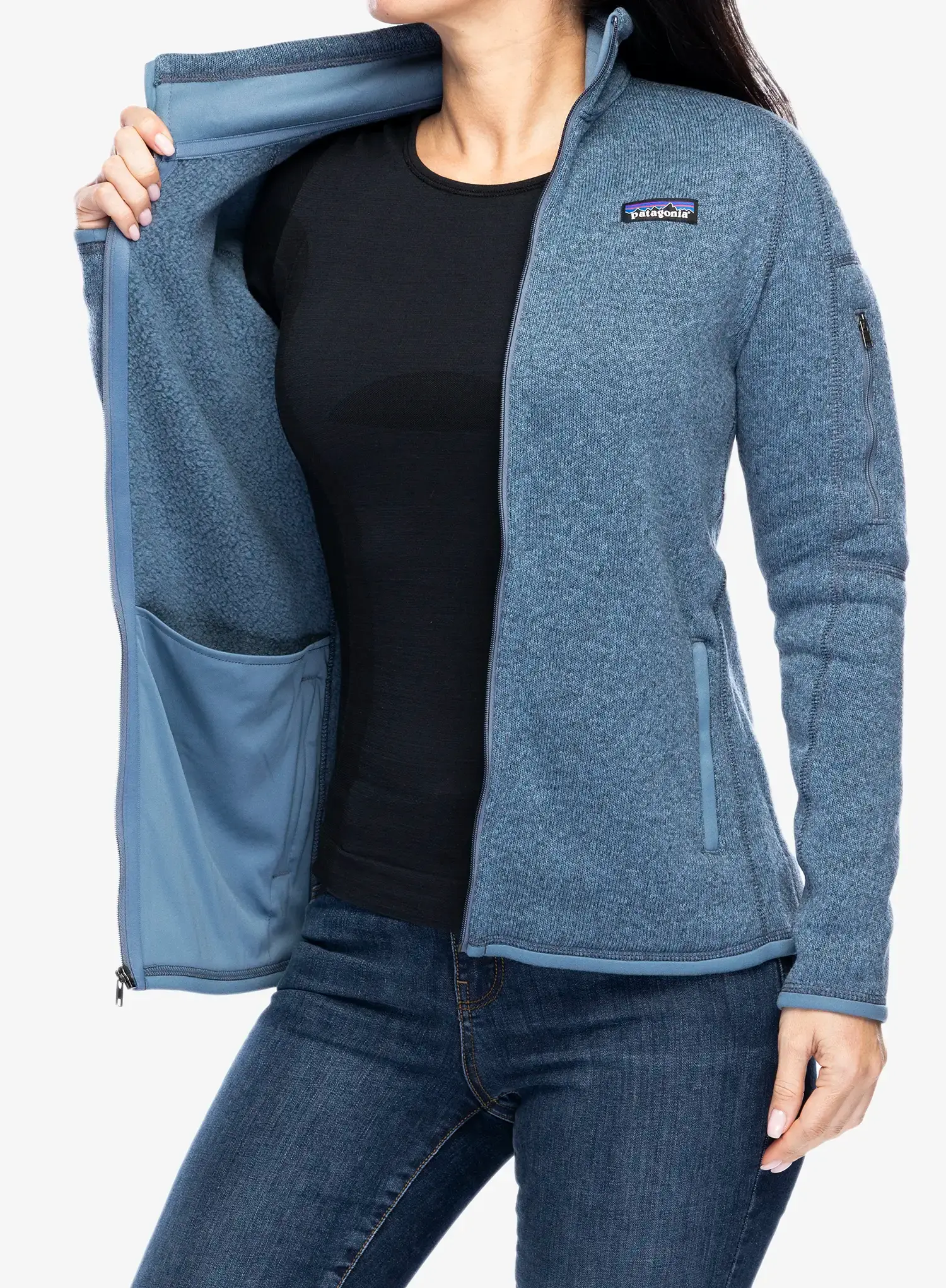 Fleecová mikina dámská Patagonia Better Sweater Jacket - utility blue