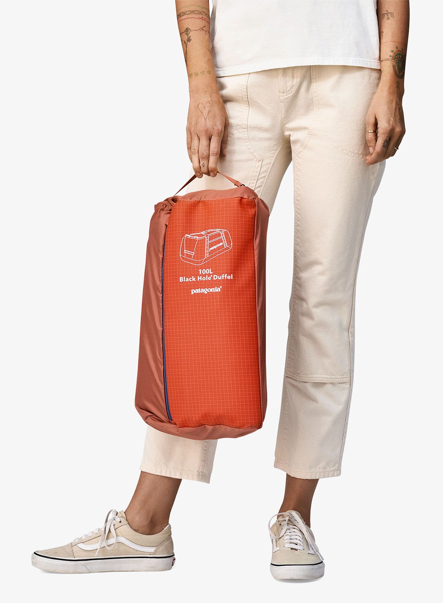 Cestovní taška Patagonia Black Hole Duffel 100L - pimento red