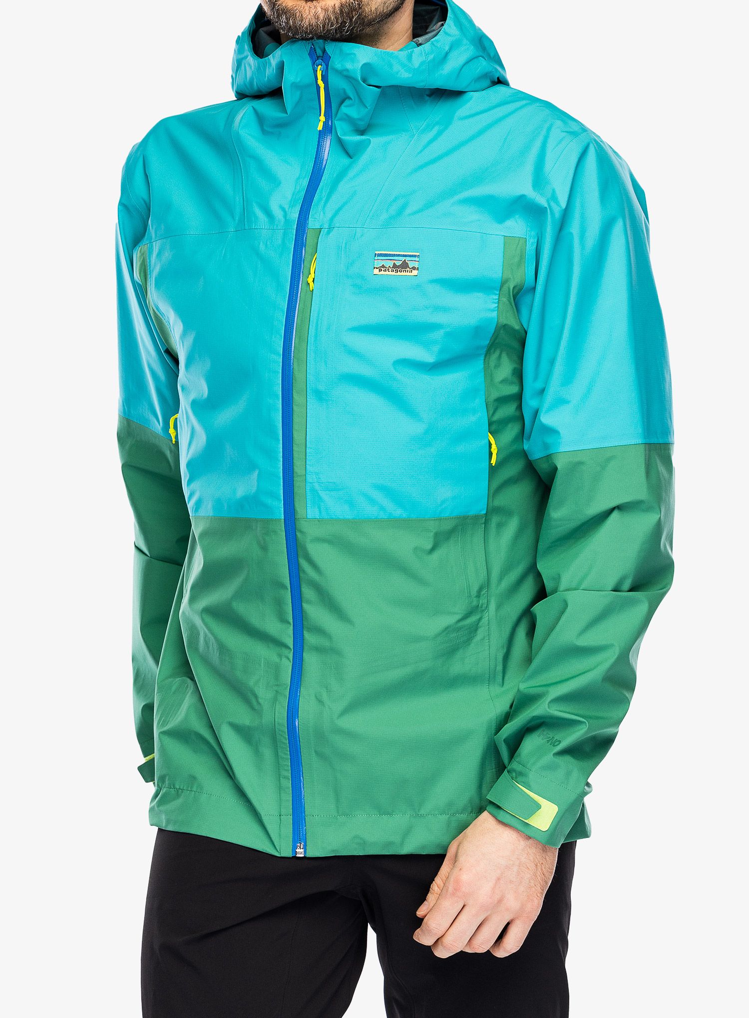 Bunda s membránou Patagonia Boulder Fork Rain Jacket - gather green