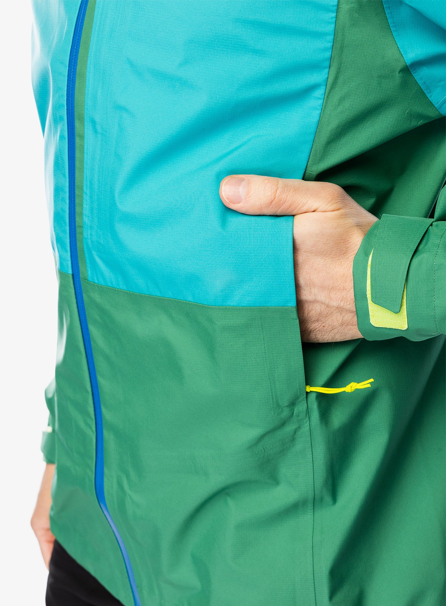Bunda s membránou Patagonia Boulder Fork Rain Jacket - gather green