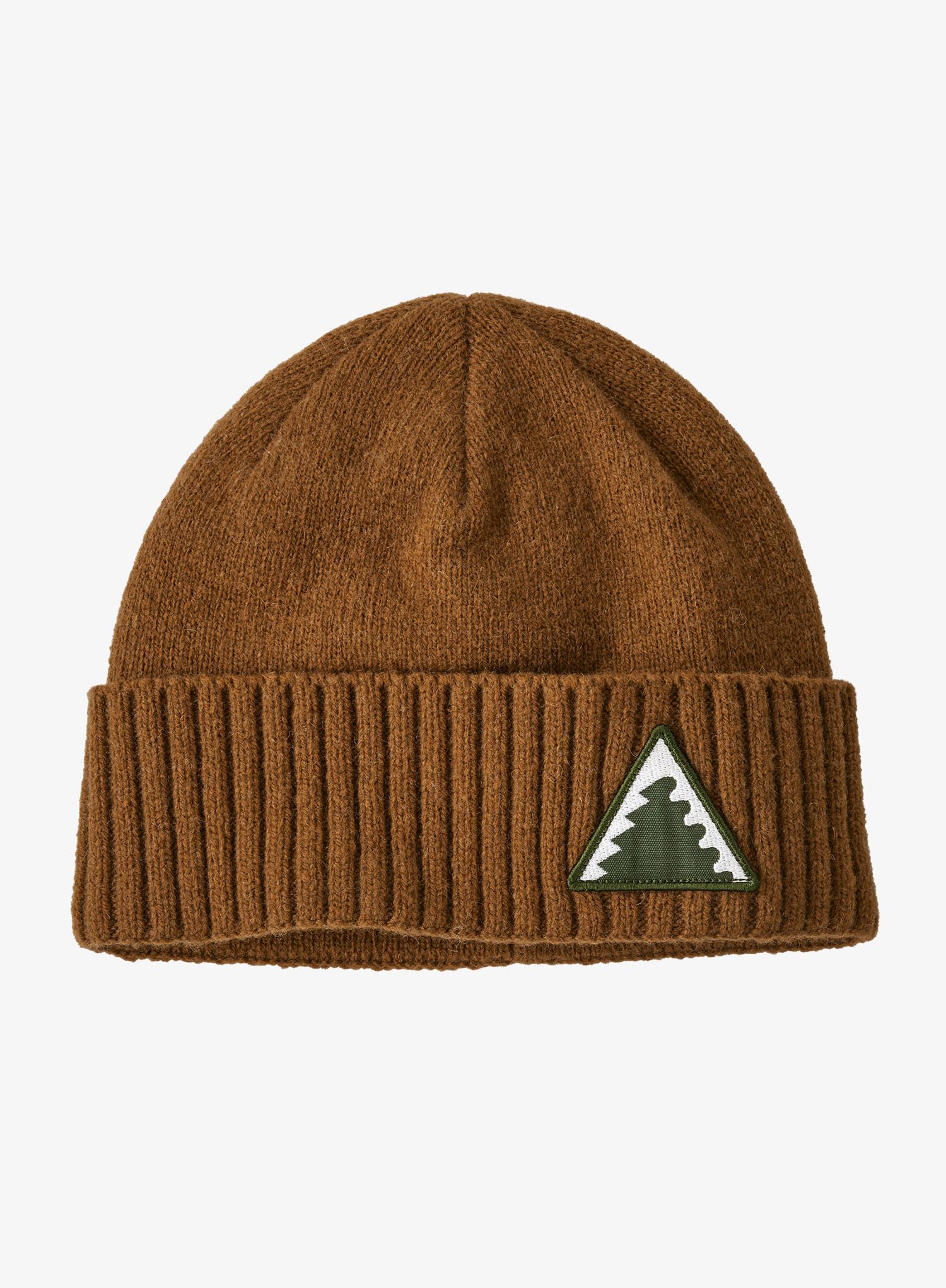Čepice Patagonia Brodeo Beanie - dawn track patch shelter brown